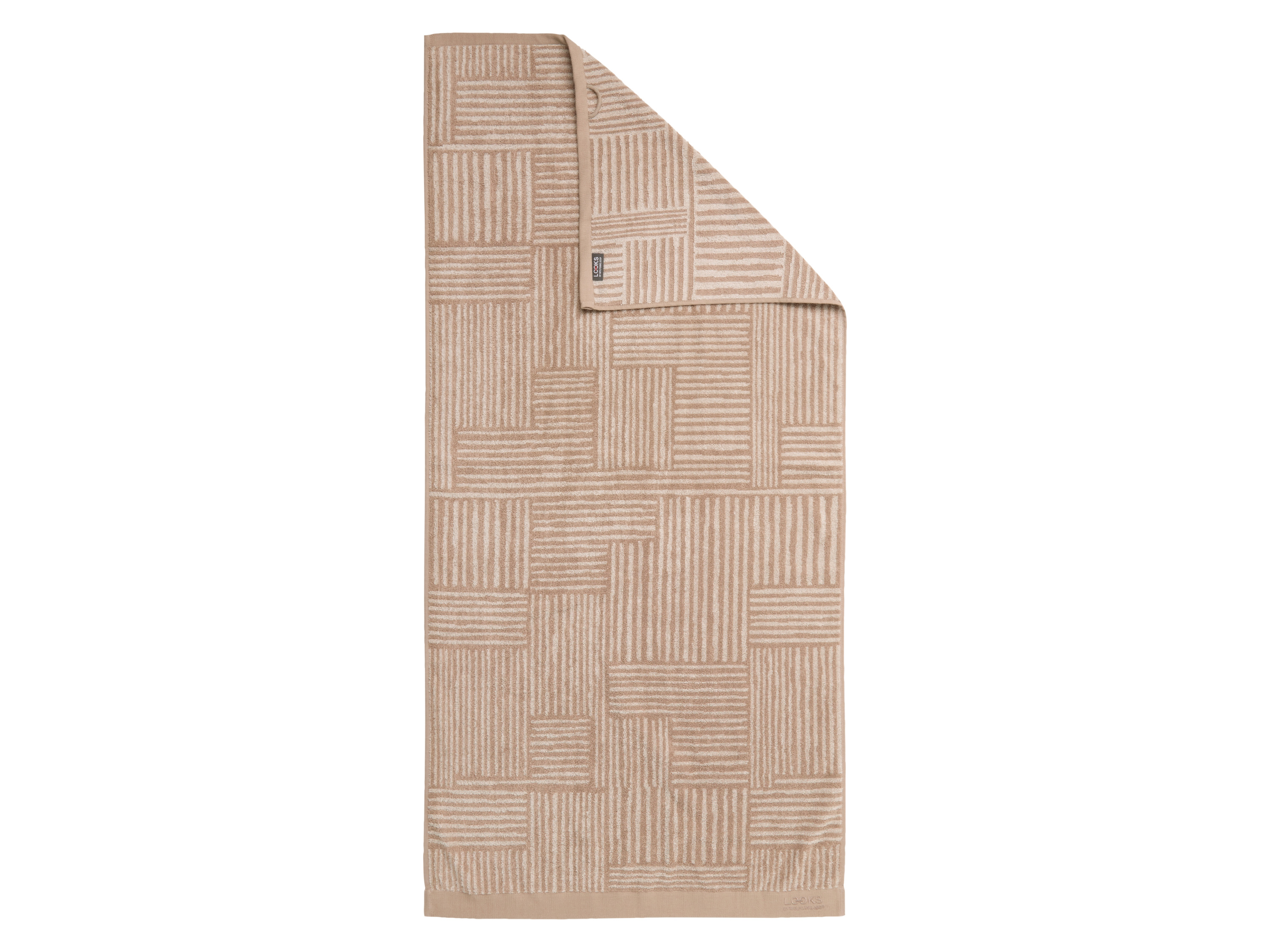 LOOKS BY WOLFGANG JOOP Duschtuch, L 140 x B 70 cm (Beige) Bild 4