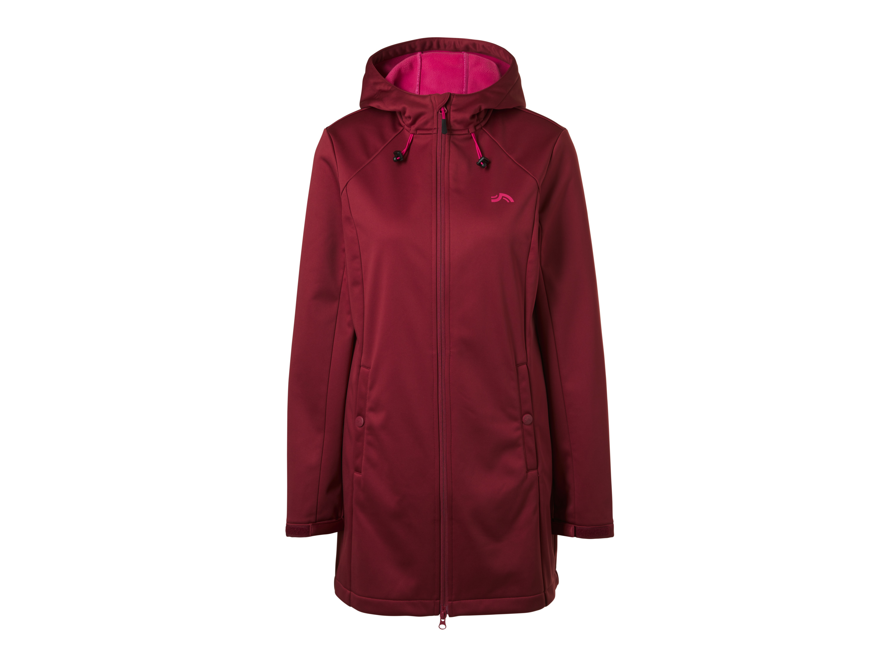 CRIVIT Damen Mantel Softshell Outdoor (Rot, M(40/42)) Bild 2