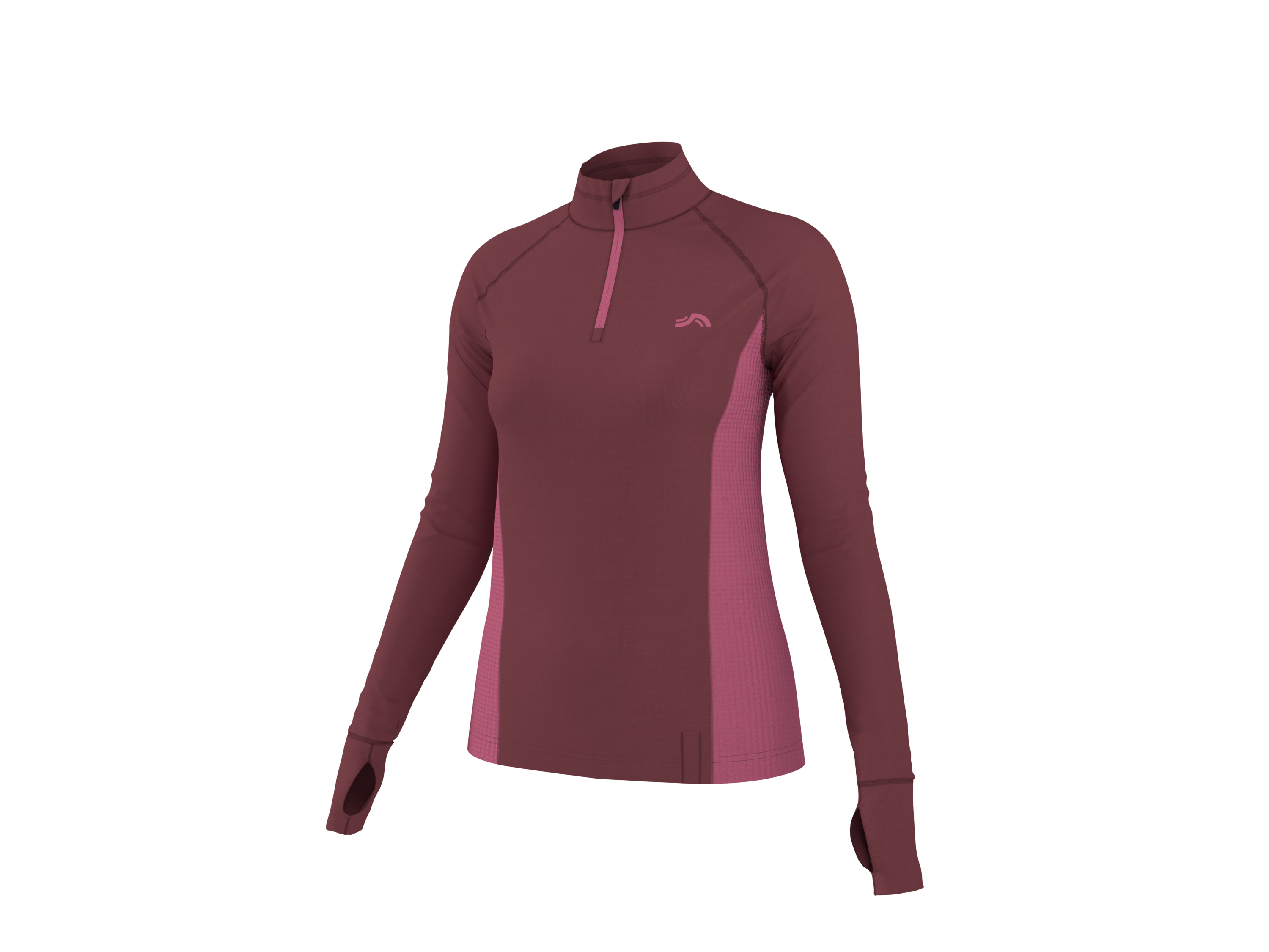 CRIVIT Damen Funktionsshirt (Bordeaux, S(36/38)) Bild 2