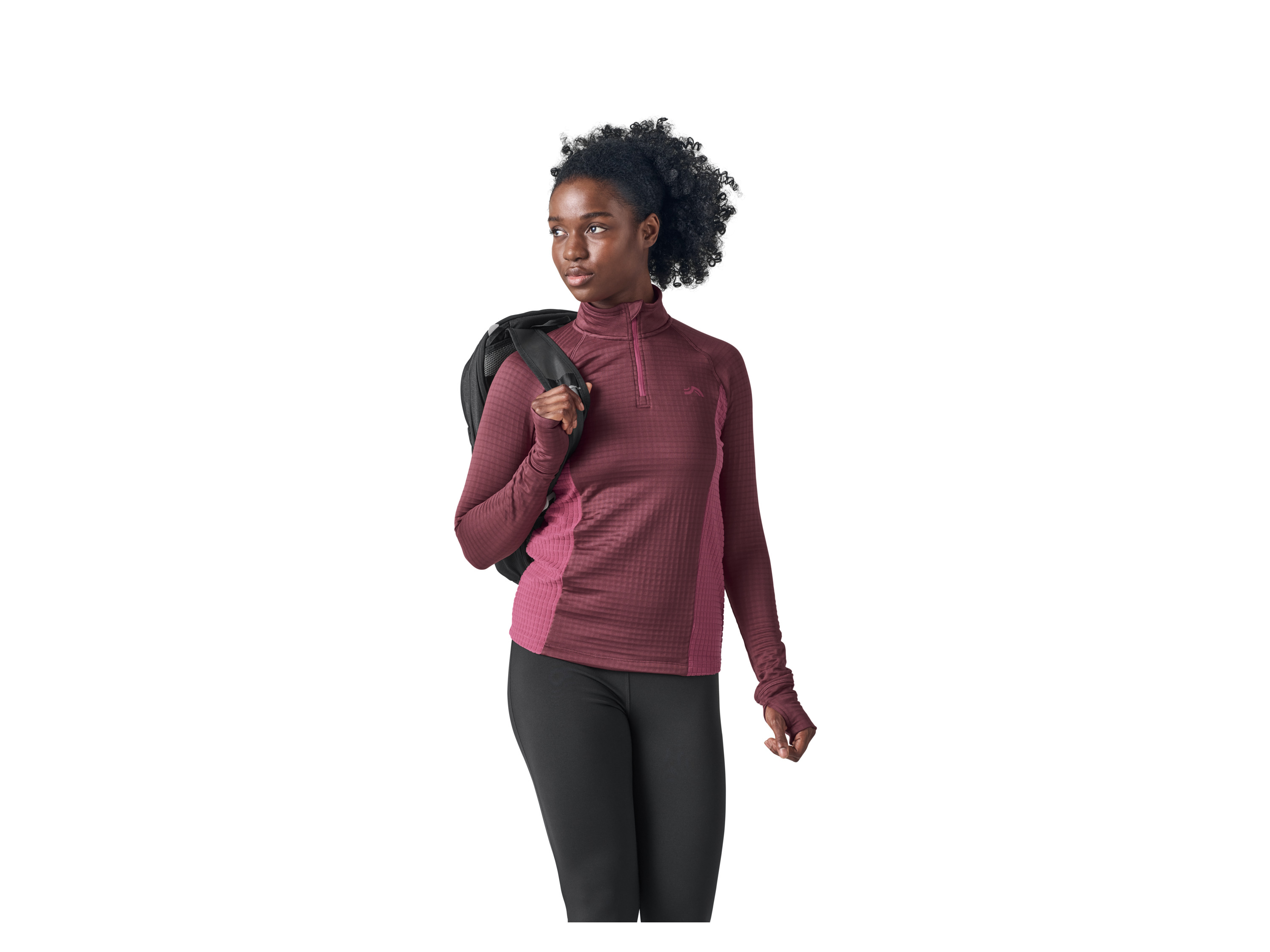 CRIVIT Damen Funktionsshirt (Bordeaux, S(36/38)) Bild 3