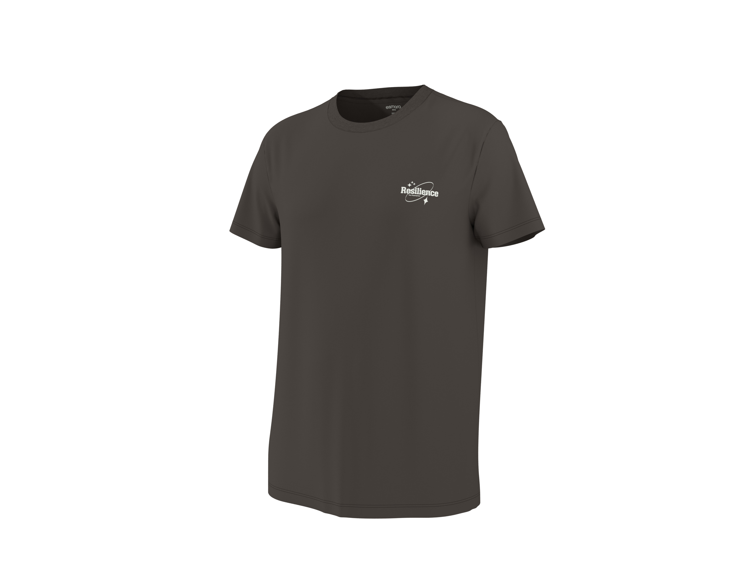 ESMARA MEN Herren T-Shirt (Braun, XXL (60/62))