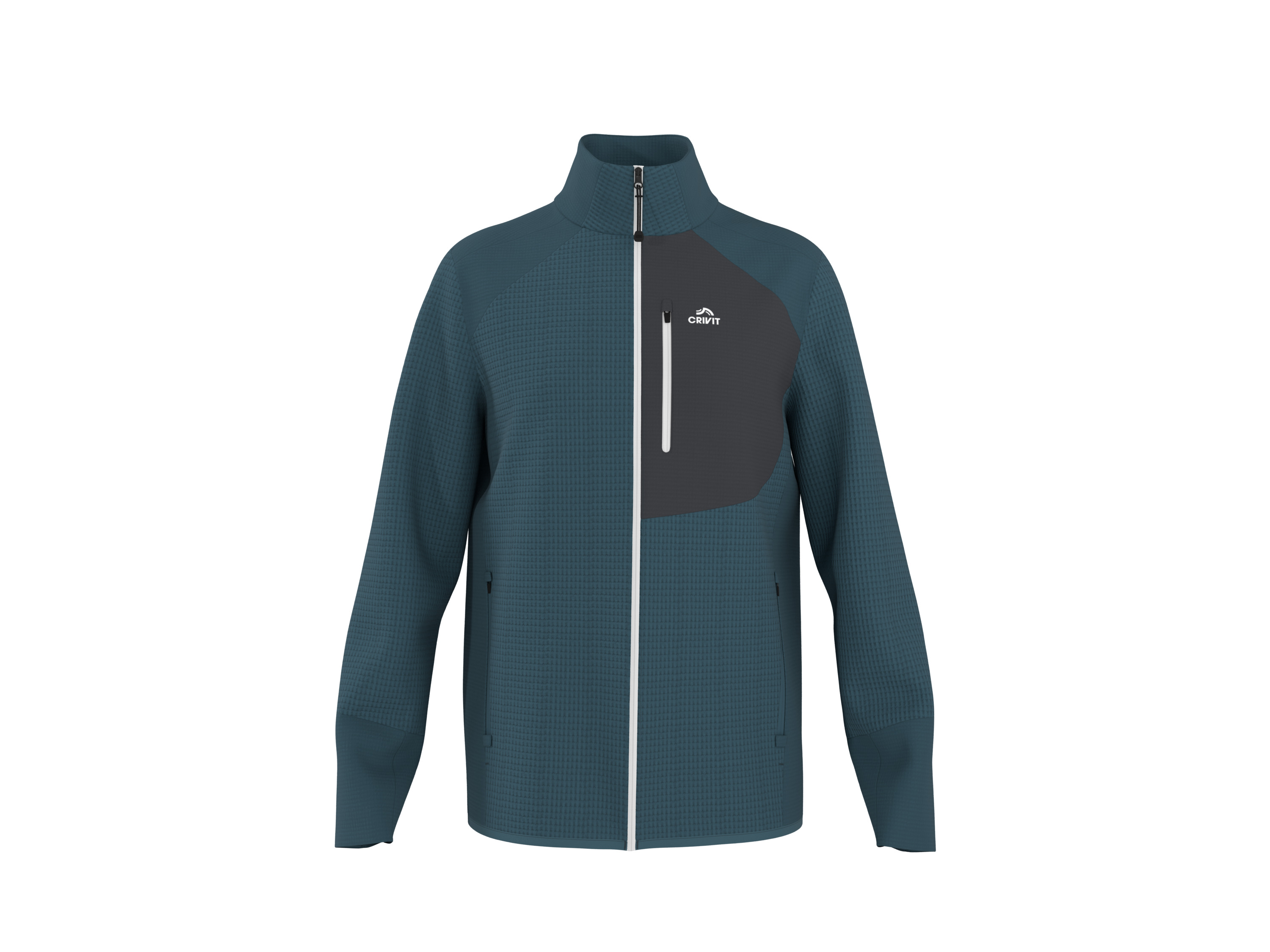 CRIVIT Herren Premium Funktionsjacke (Blau, XL (56/58))