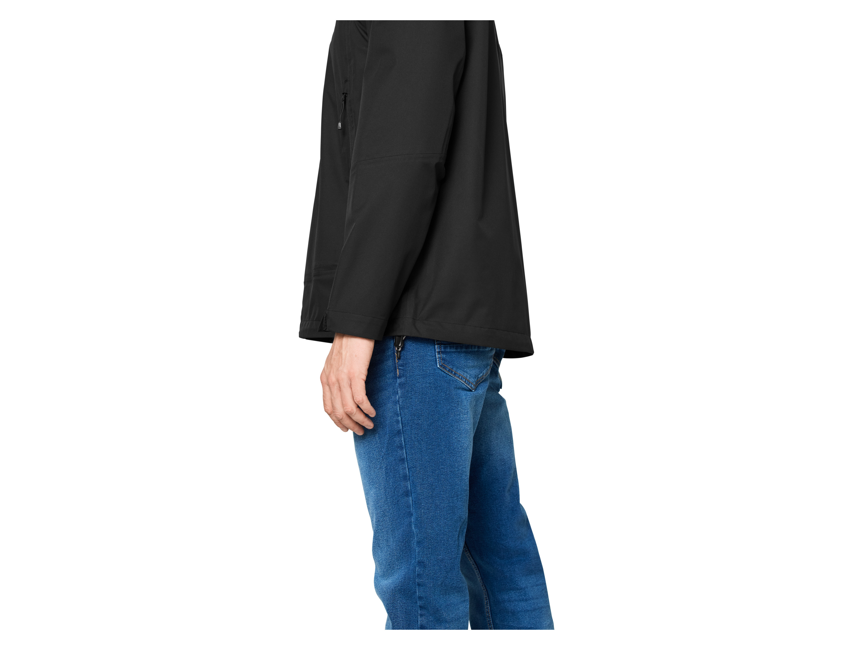 CRIVIT Herren Premium Funktionsjacke (Schwarz, XL (56/58))