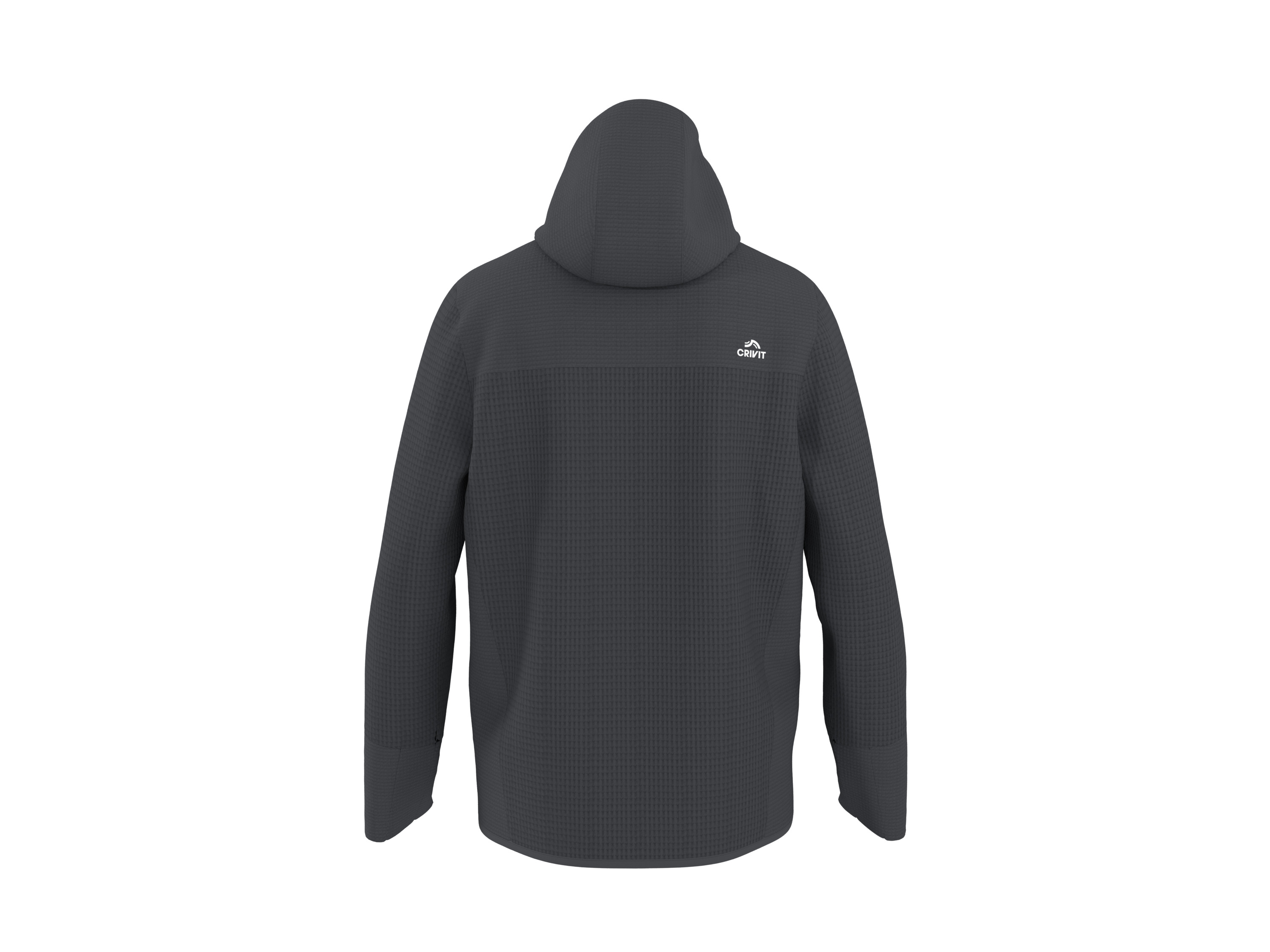 CRIVIT Herren Premium Funktionsjacke (Grau, M (48/50))