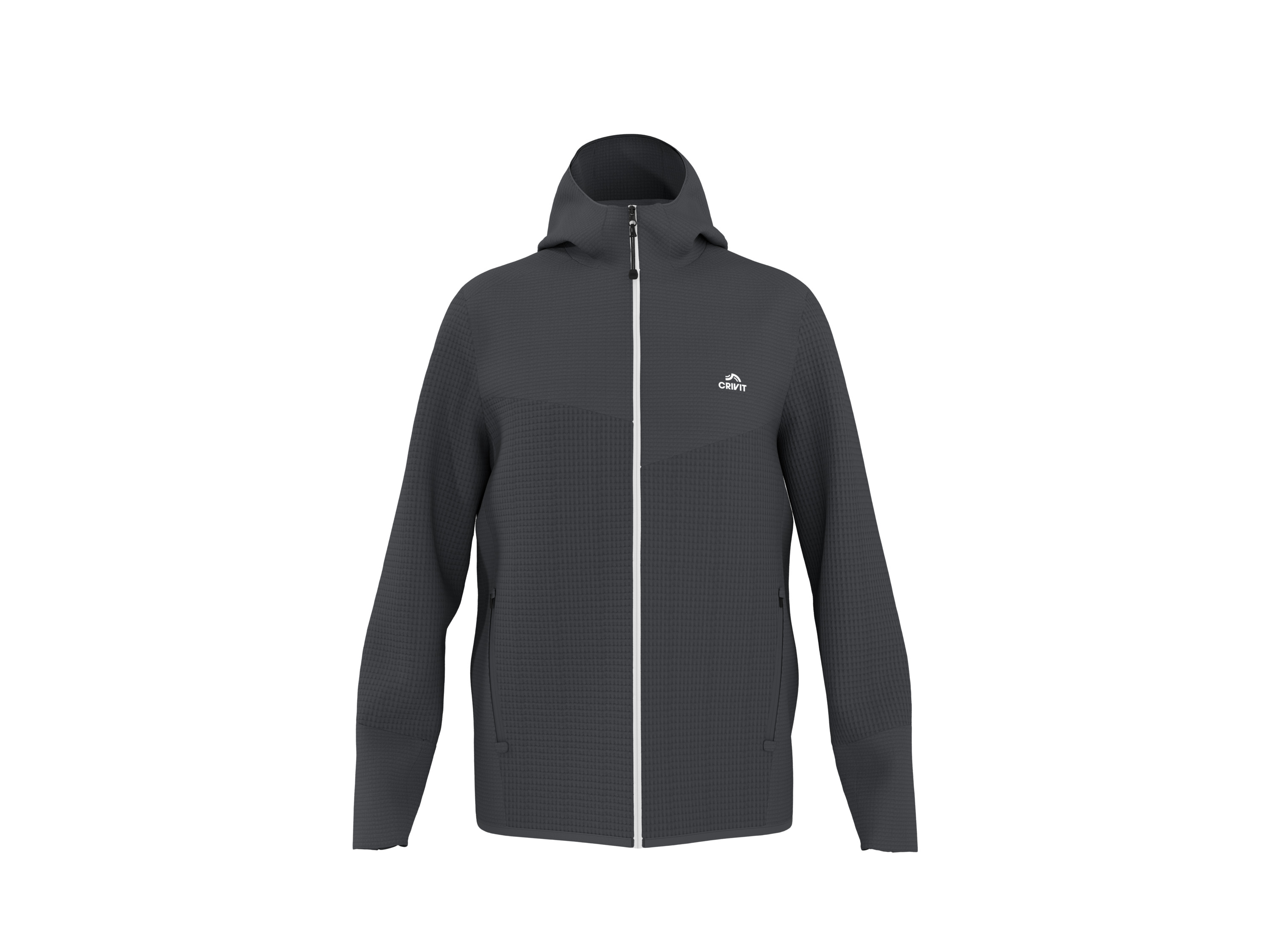 CRIVIT Herren Premium Funktionsjacke (Grau, M (48/50)) Bild 2