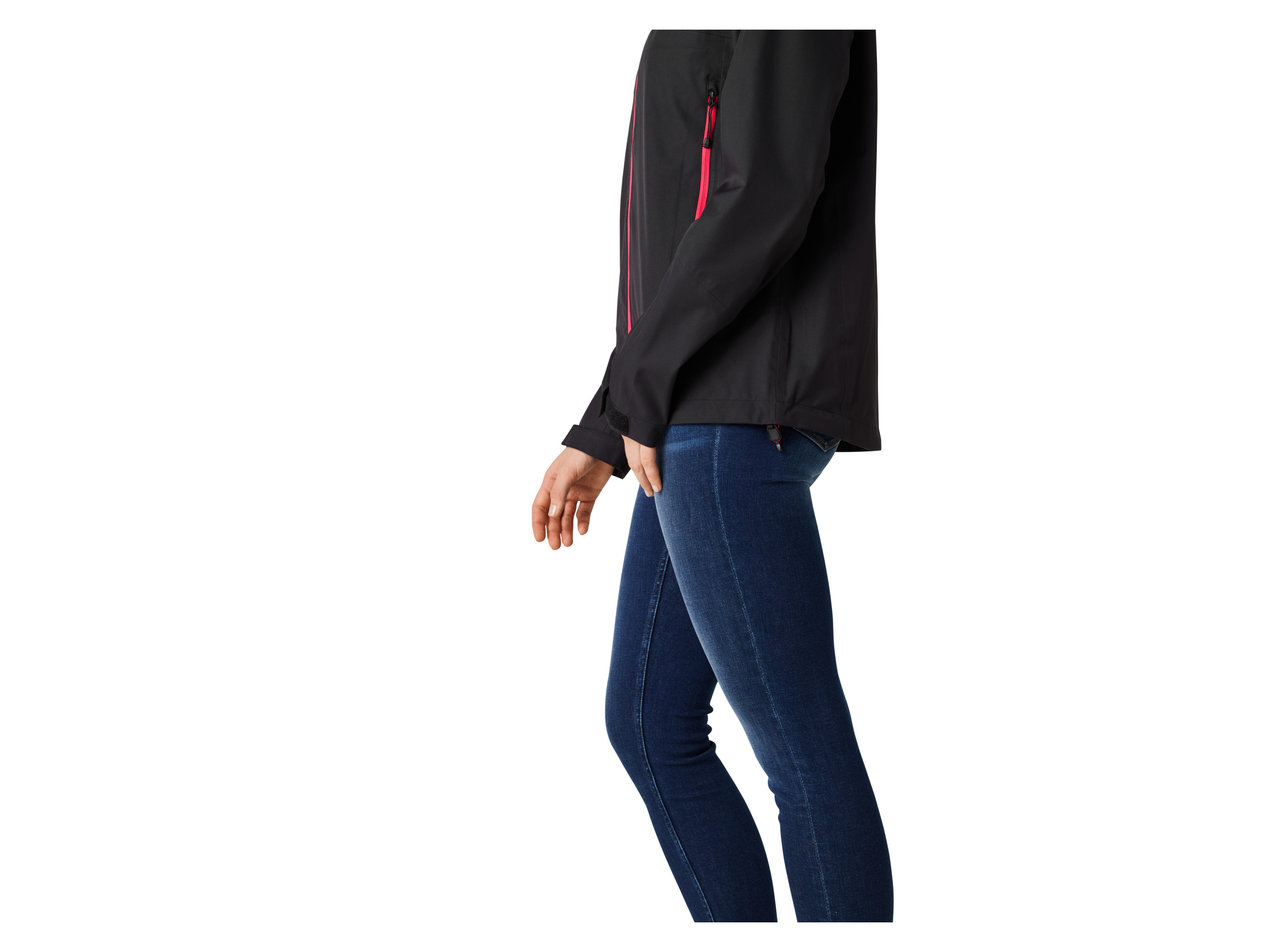 CRIVIT Damen Premium Funktionsjacke (Schwarz, L(44/46))