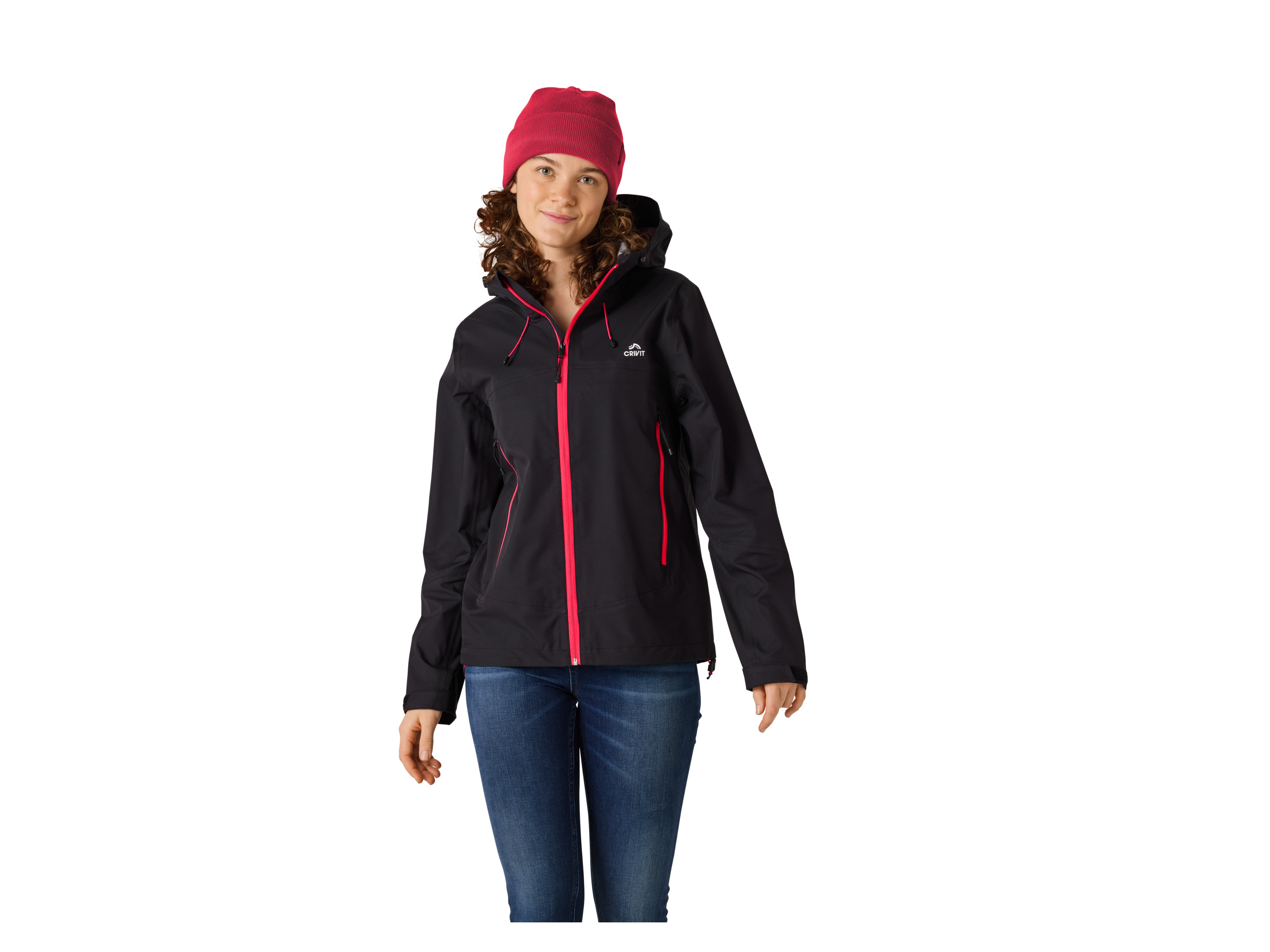 CRIVIT Damen Premium Funktionsjacke (Schwarz, L(44/46)) Bild 2