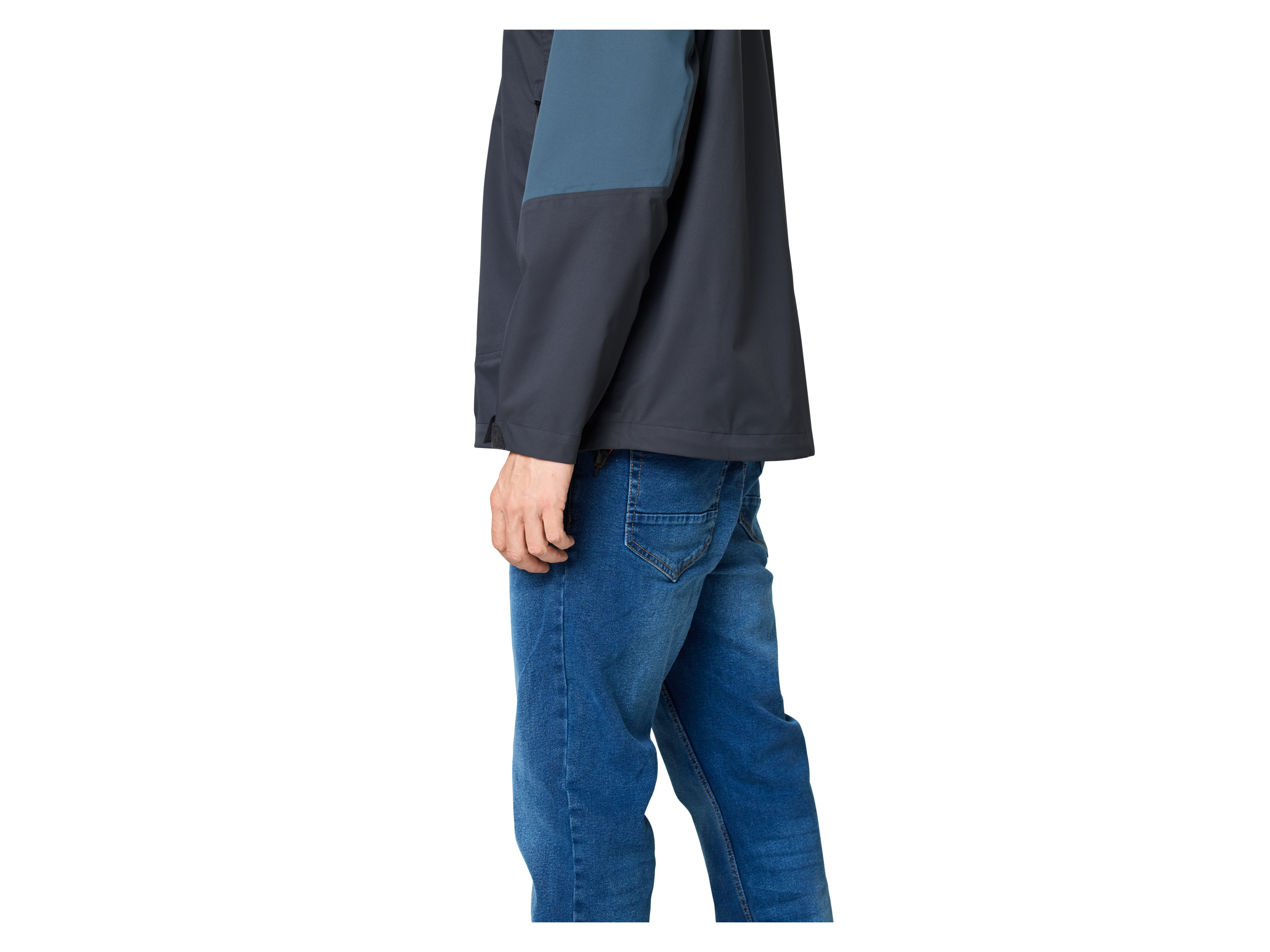 CRIVIT Herren Premium Funktionsjacke (Blau/Grau, M (48/50)) Bild 2