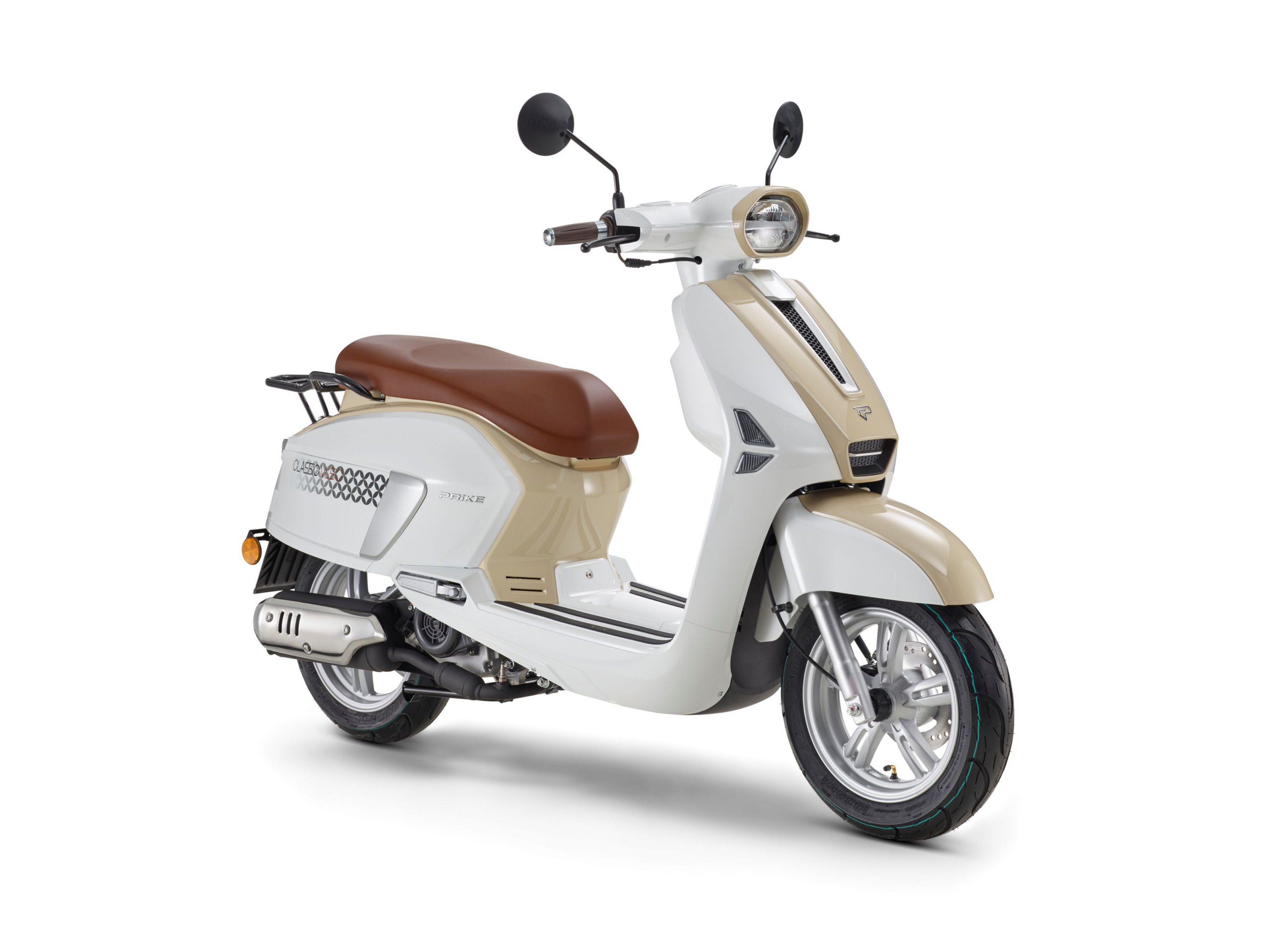 PRIKE Motorroller »Classic VL50«, 50 ccm, 45km/h (Beige) Bild 2