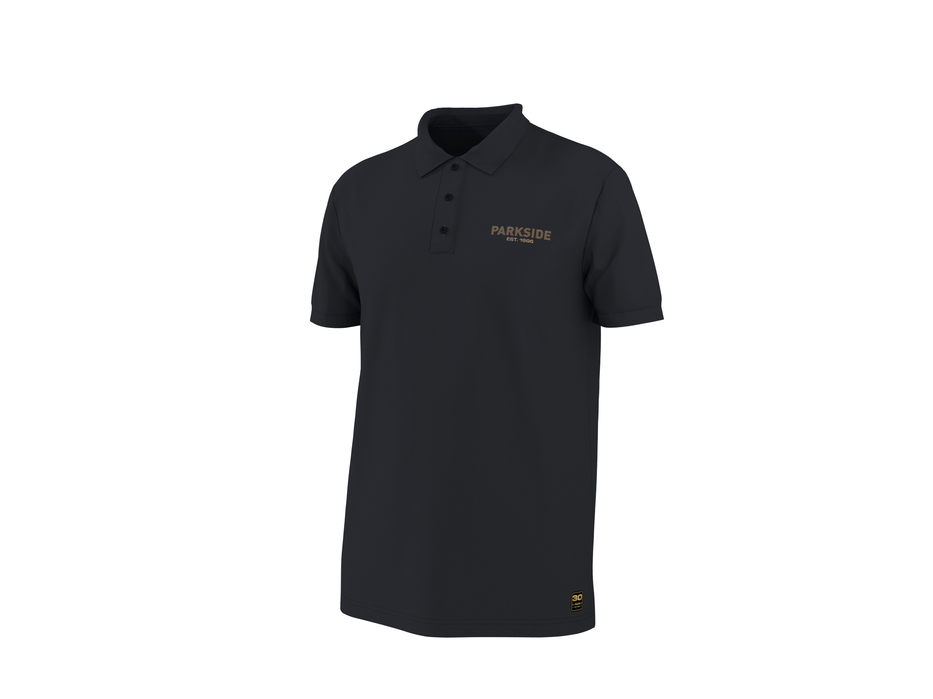 PARKSIDE® Herren Funktions-Poloshirt (schwarz, S (44/46)) Bild 2