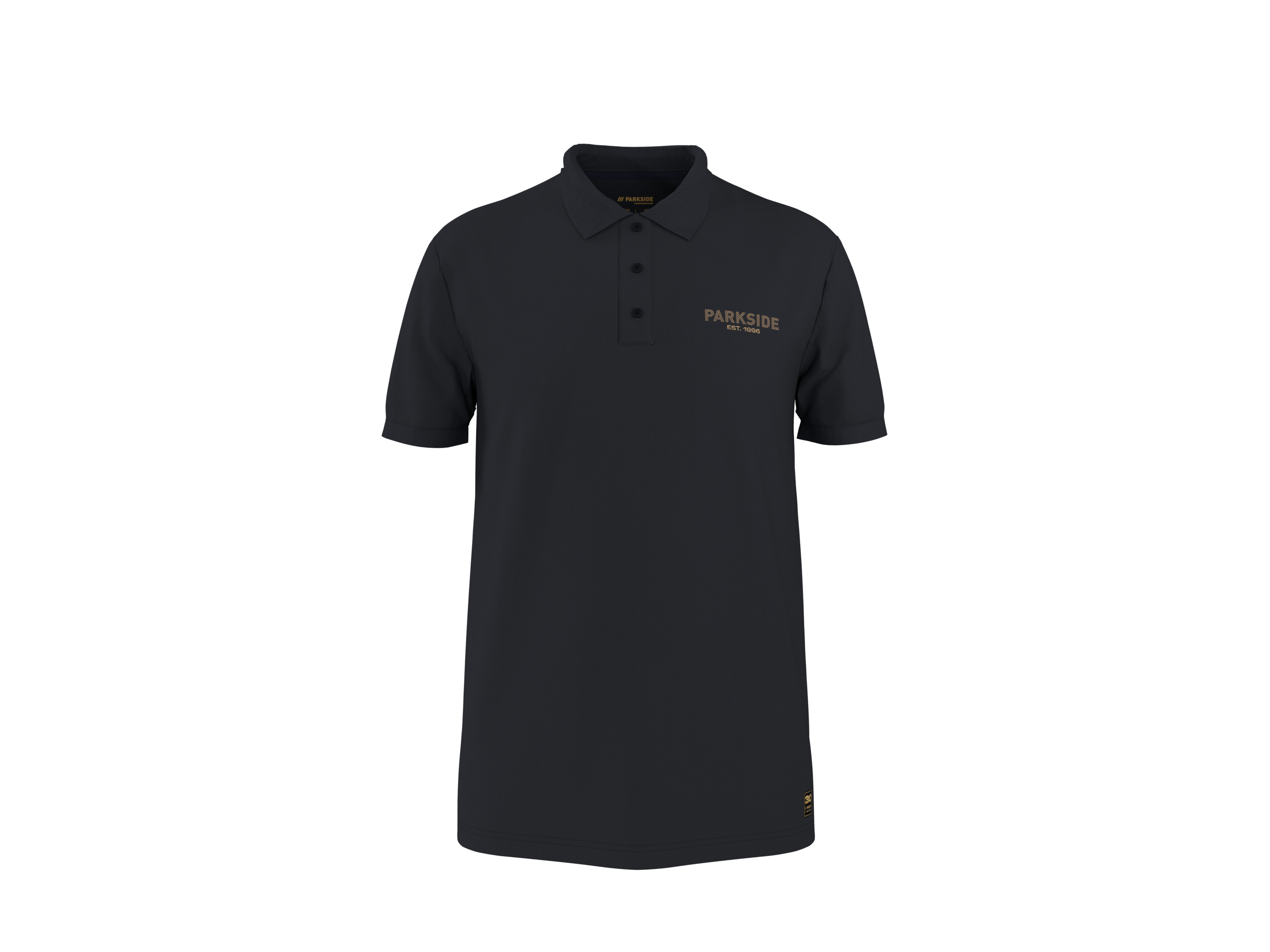 PARKSIDE® Herren Funktions-Poloshirt (schwarz, L (52/54)) Bild 3