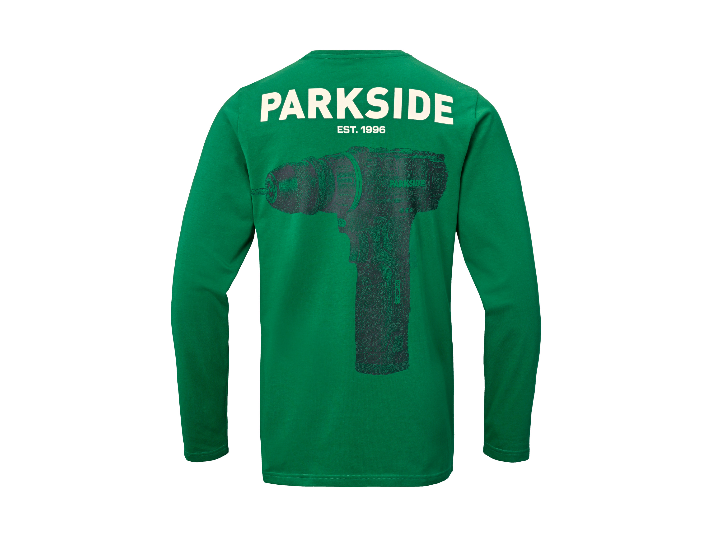 PARKSIDE® Herren Langarmshirt »Fan Edition« (grün, M (48/50)) Bild 3