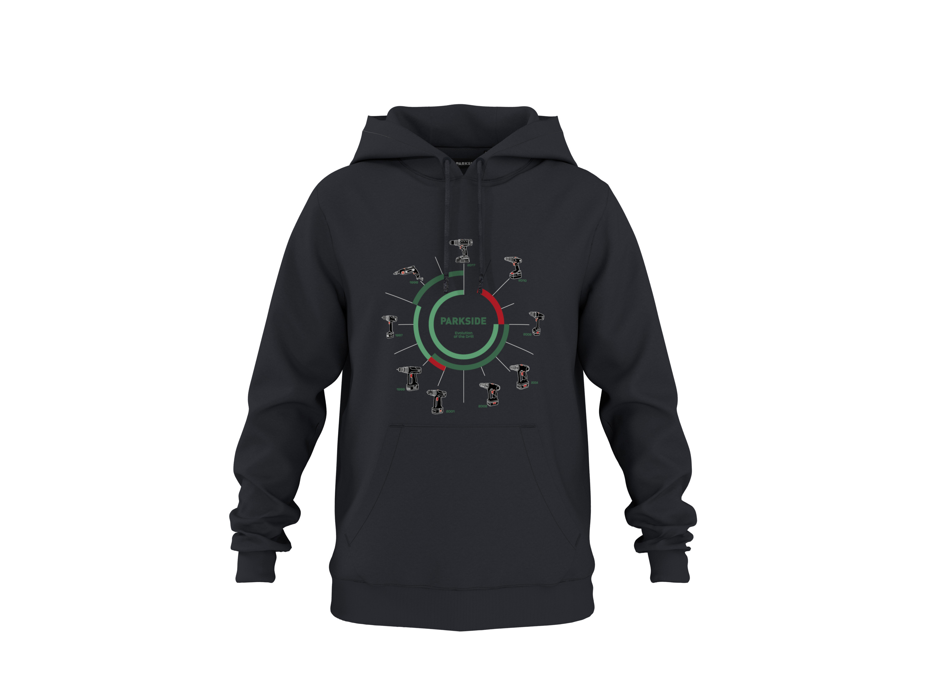PARKSIDE® Herren Sweathoodie »Fan Edition« (S (44/46)) Bild 2