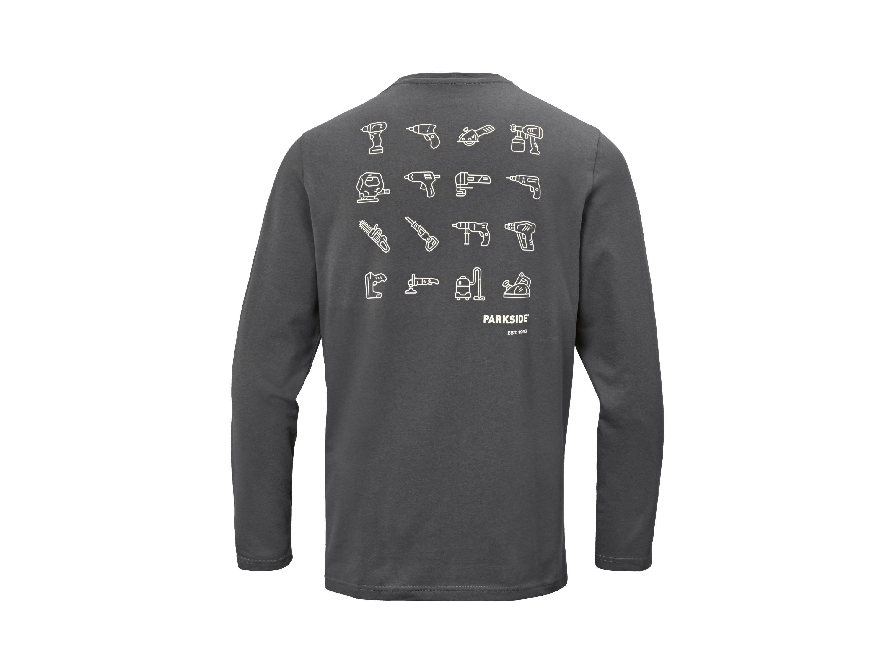 PARKSIDE® Herren Langarmshirt »Fan Edition« (Grau, XXL (60/62)) Bild 3