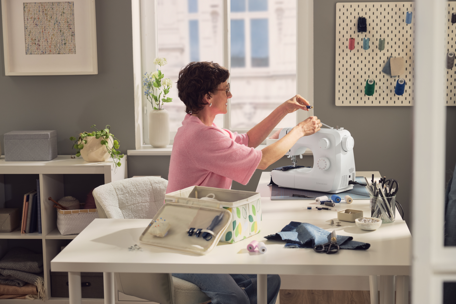 CRELANDO® Kreativkorb oder Nähzubehör (Schneider-Boutique) Bild 3
