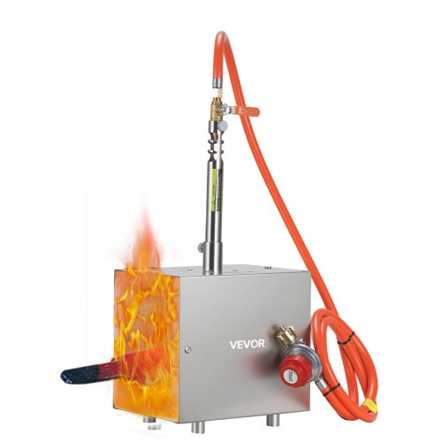 VEVOR Propan-Schmiedeofen 1 Brenner, Gasesse 1390 °C, Schmelzofen, Gas Schmiede, Hufschmiede, Brennofen Gasschmiedewerkzeuge & -ausrüstung, Schmiedeesse zum Metallschmieden, Forge