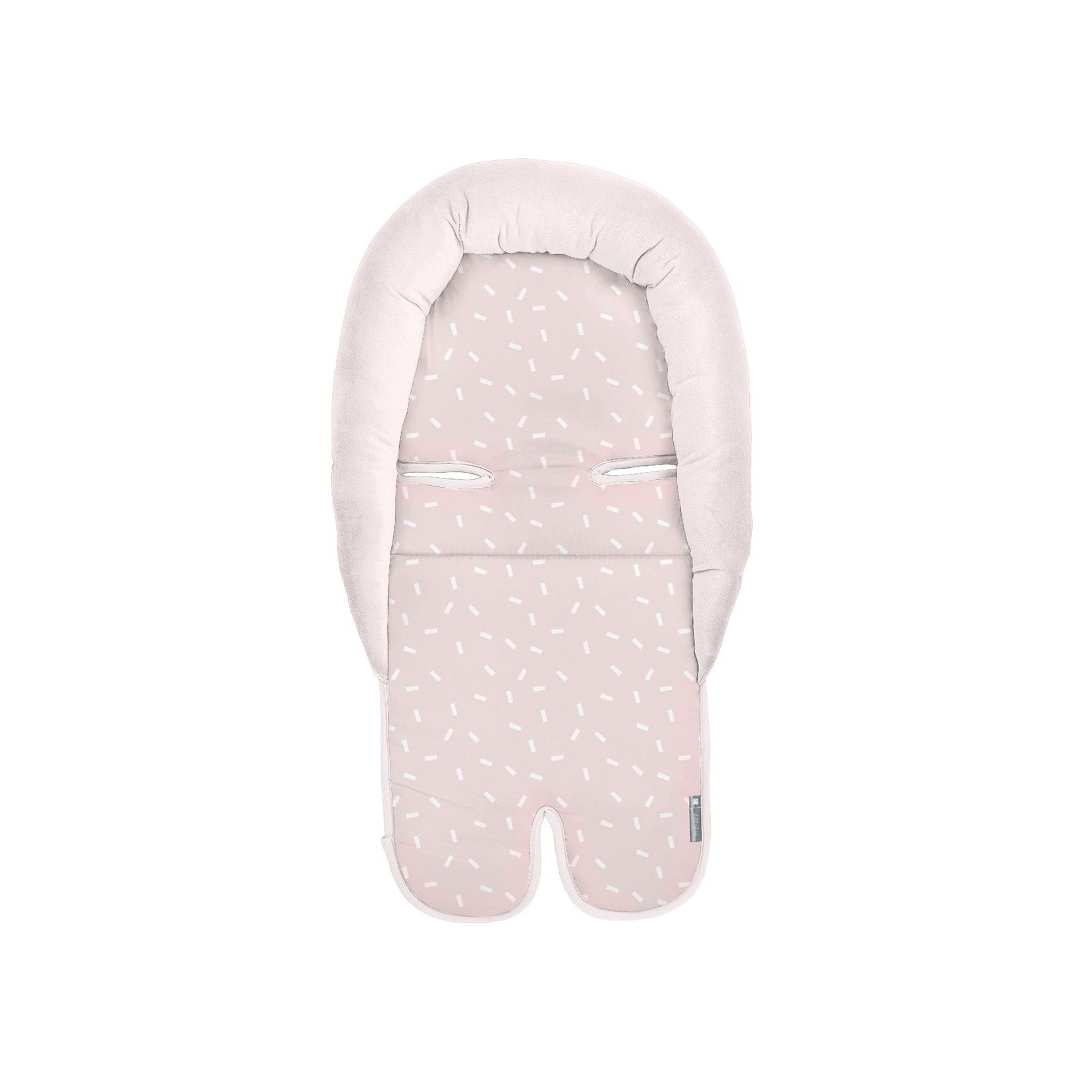 Kikkaboo Kindersitz-Einlage Sitzauflage Kindersitzschutz Memory-Schaum Baumwolle rosa