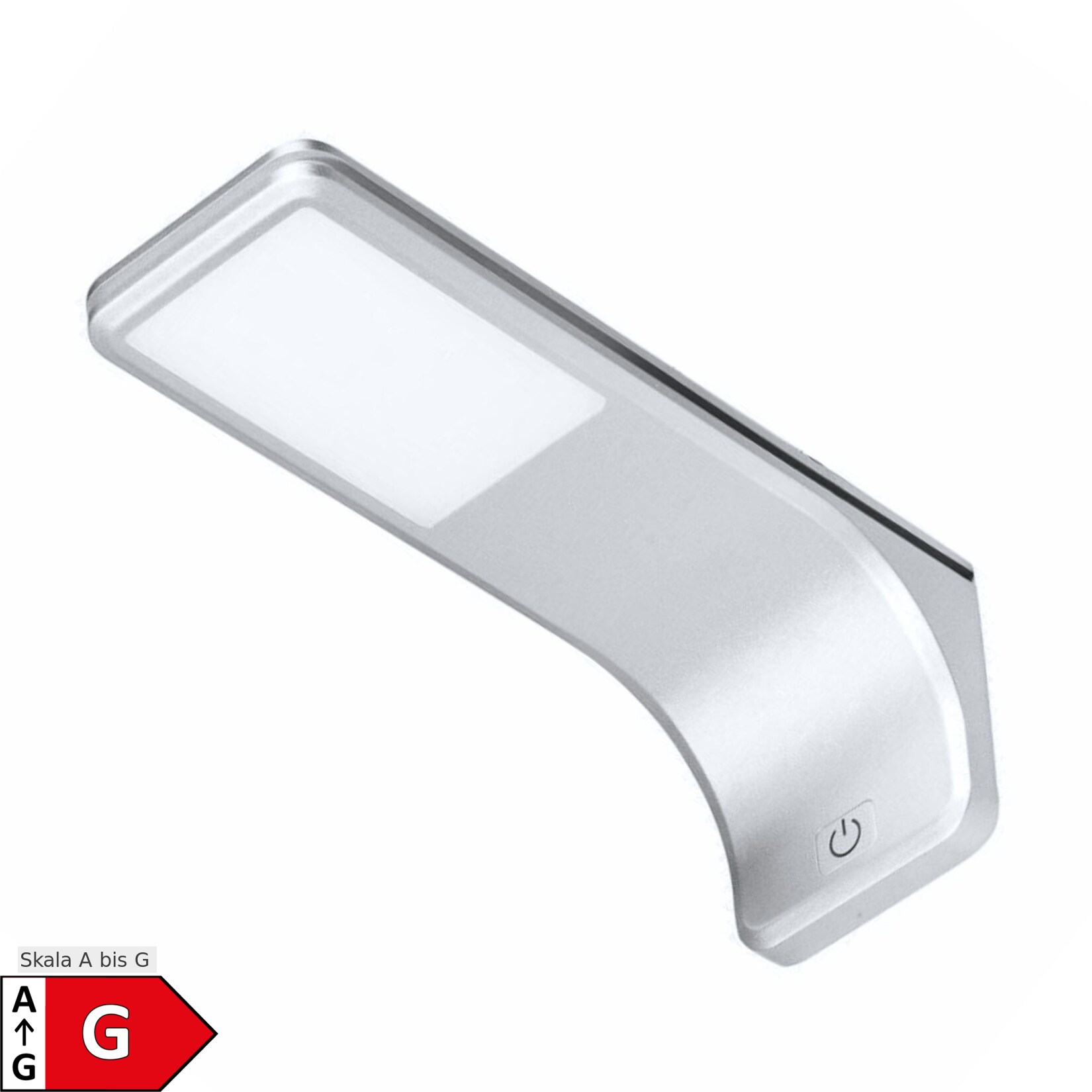 LED Unterbauleuchte, silber-grau, neutralweiss, 1er SET