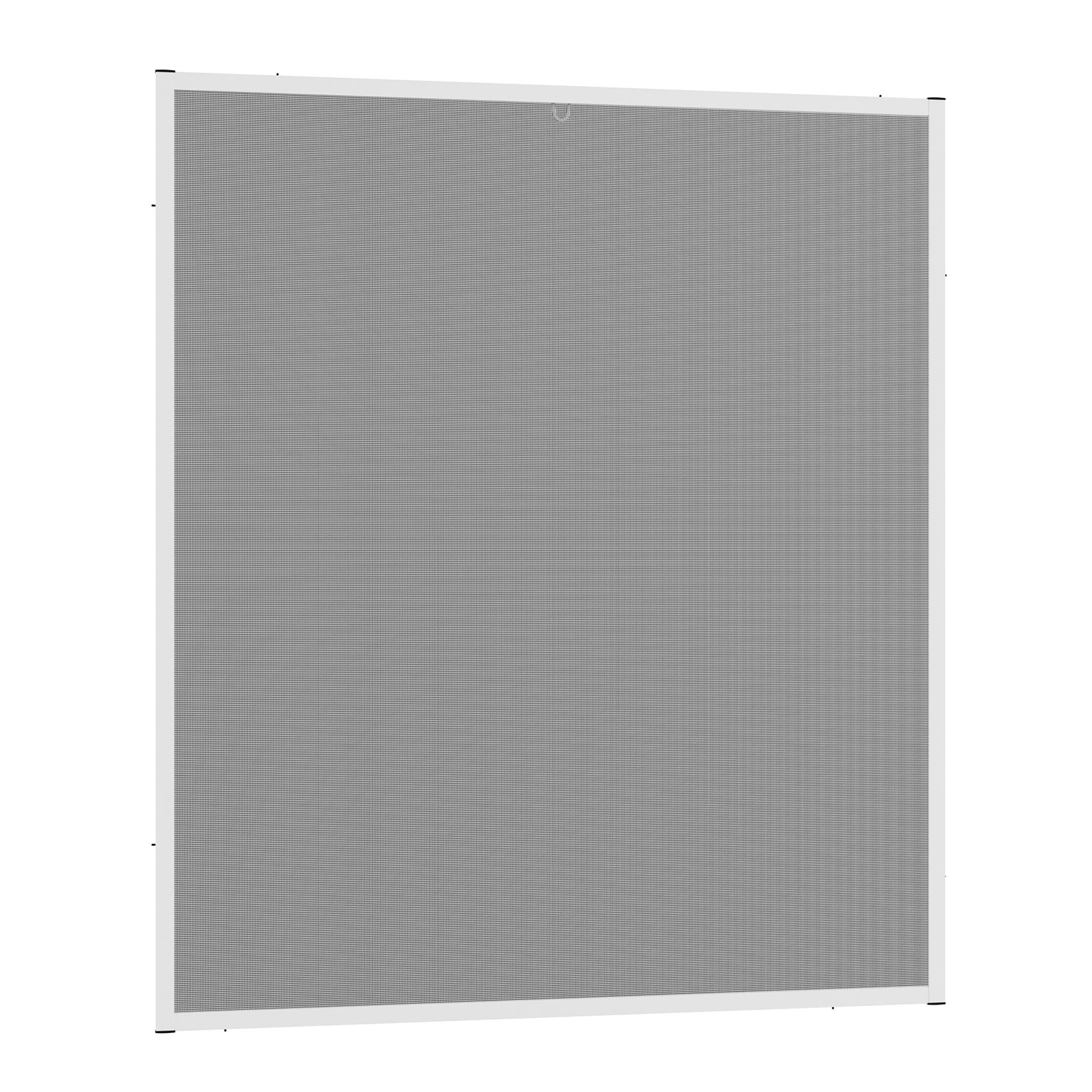 Insektenschutz-Fensterbausatz "MASTER SLIM" 100x120 cm in Weiß mit Pollenschutz