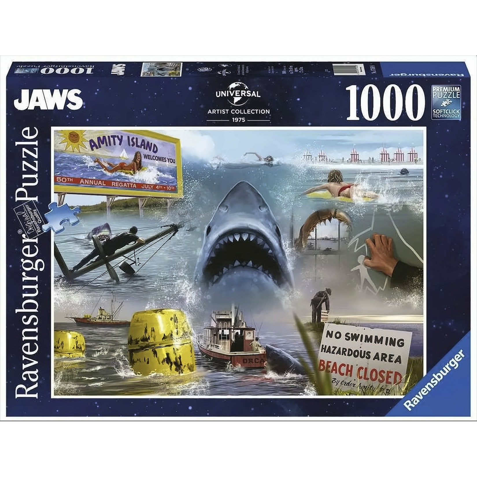 Ravensburger - Jaws, 1000 Teile