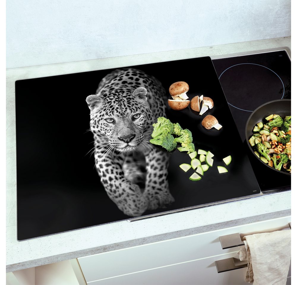Multi-Glasschneideplatte, Leopard Bild 3
