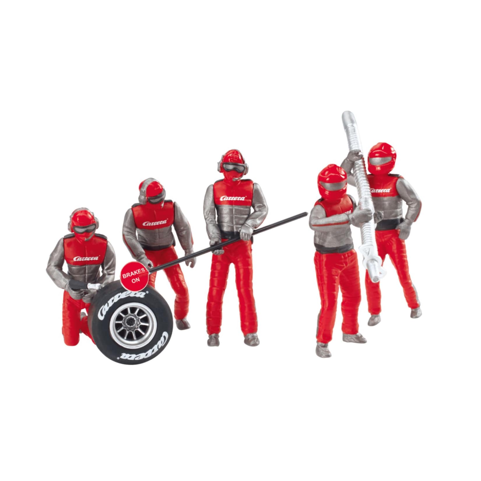 CARRERA DIVERSE - Figurensatz Mechaniker, Carrera Crew rot
