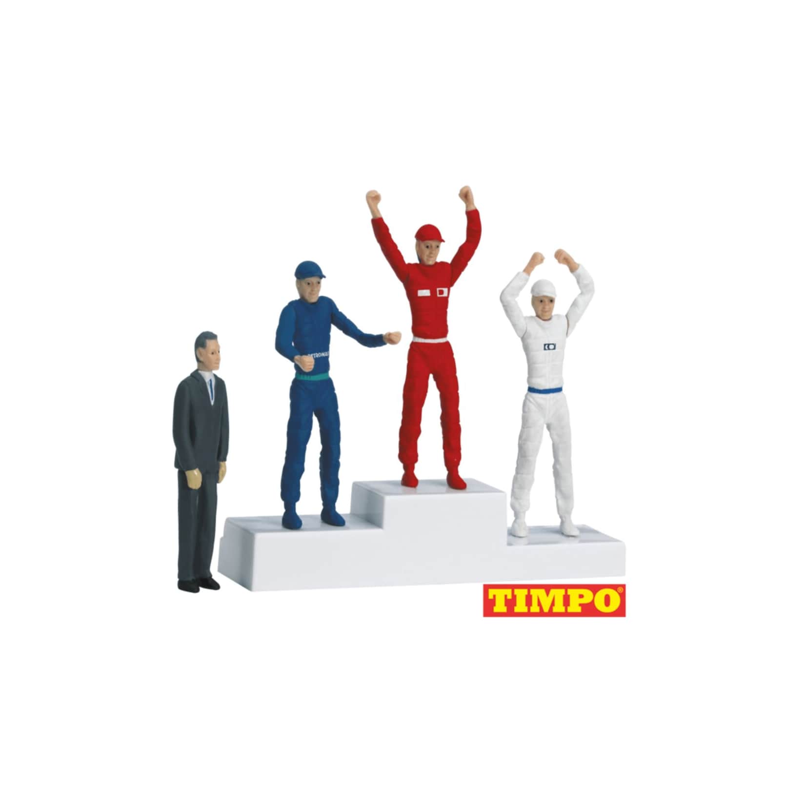 CARRERA DIVERSE - Siegerpodest mit Figuren