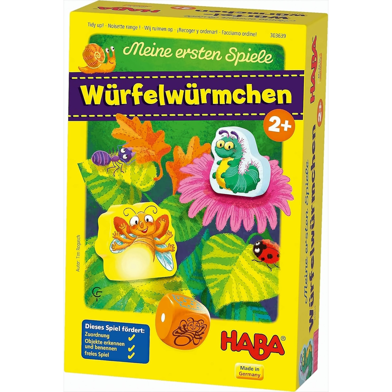 Meine ersten Spiele - Würfelwürmchen