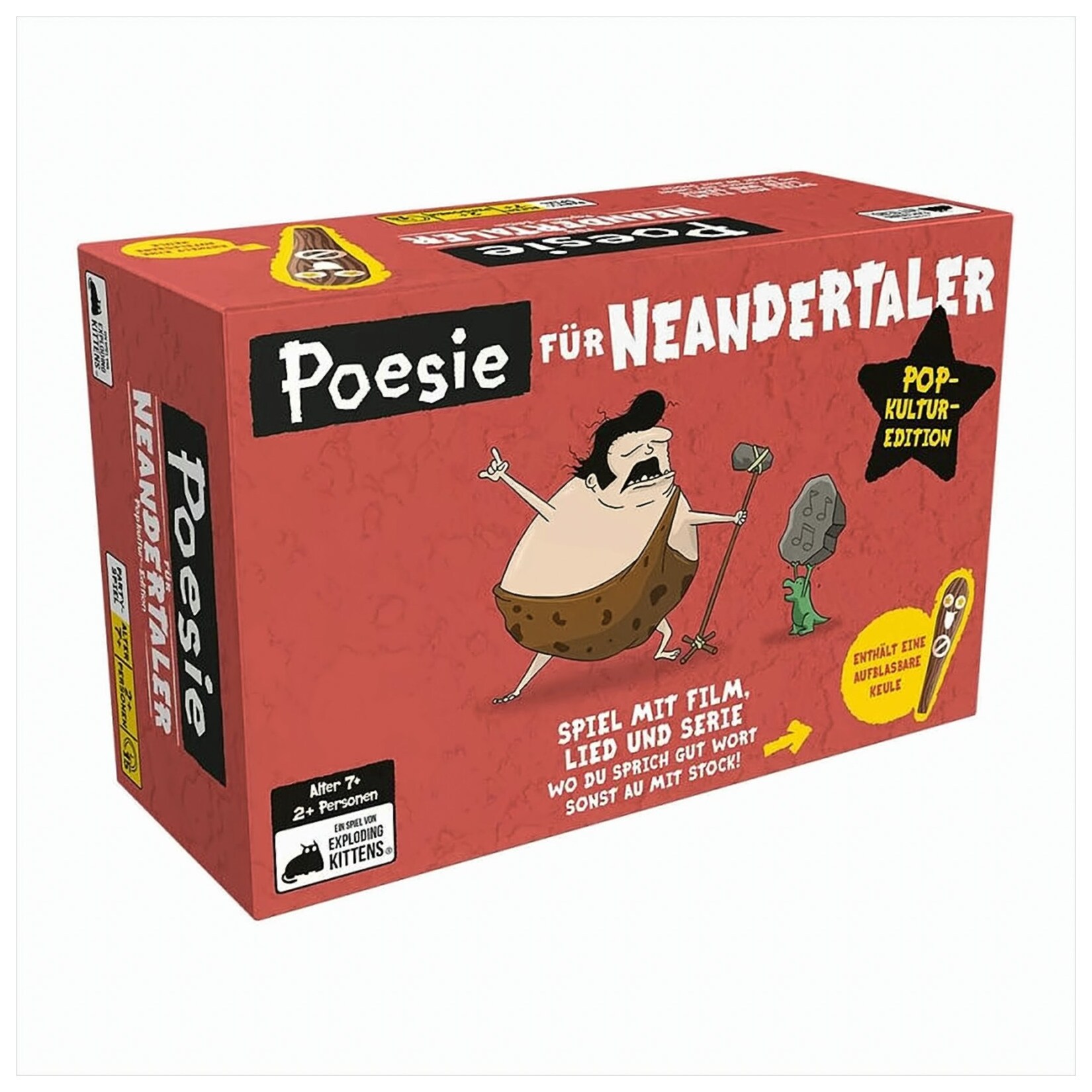 Poesie für Neandertaler: Popkultur - Edition DE