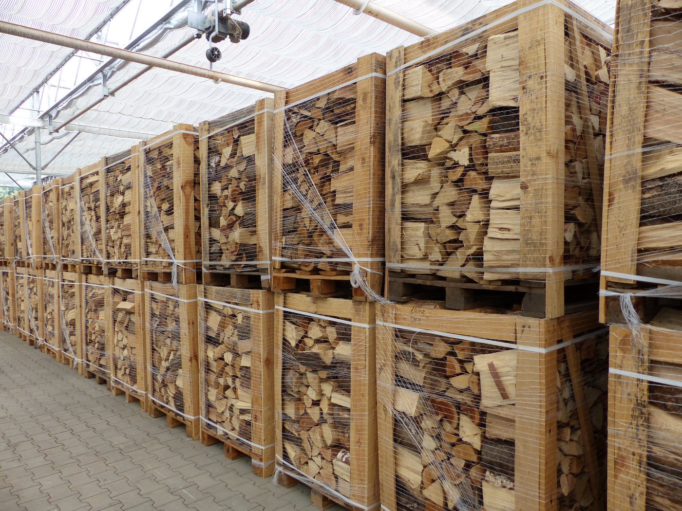 120 kg Mix-Brennholz ca. 25 cm – Esche, Erle, Eiche & Birke, ofentrocken für Kamin und Ofen Bild 3