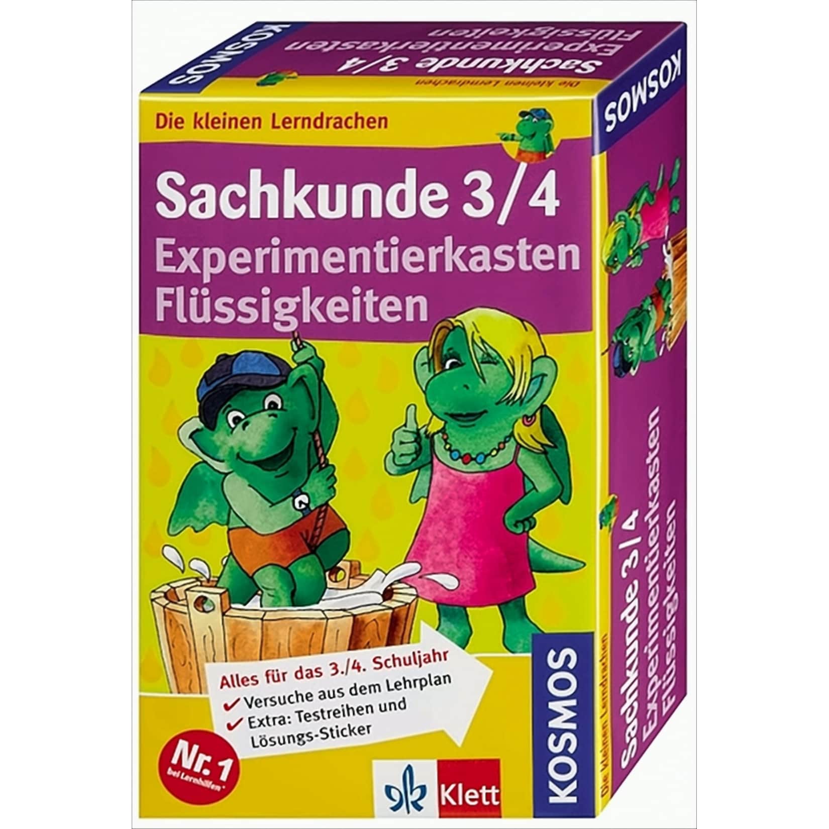 KOSMOS 604219 - Die kleinen Lerndrachen Sachkunde Flssigkeiten
