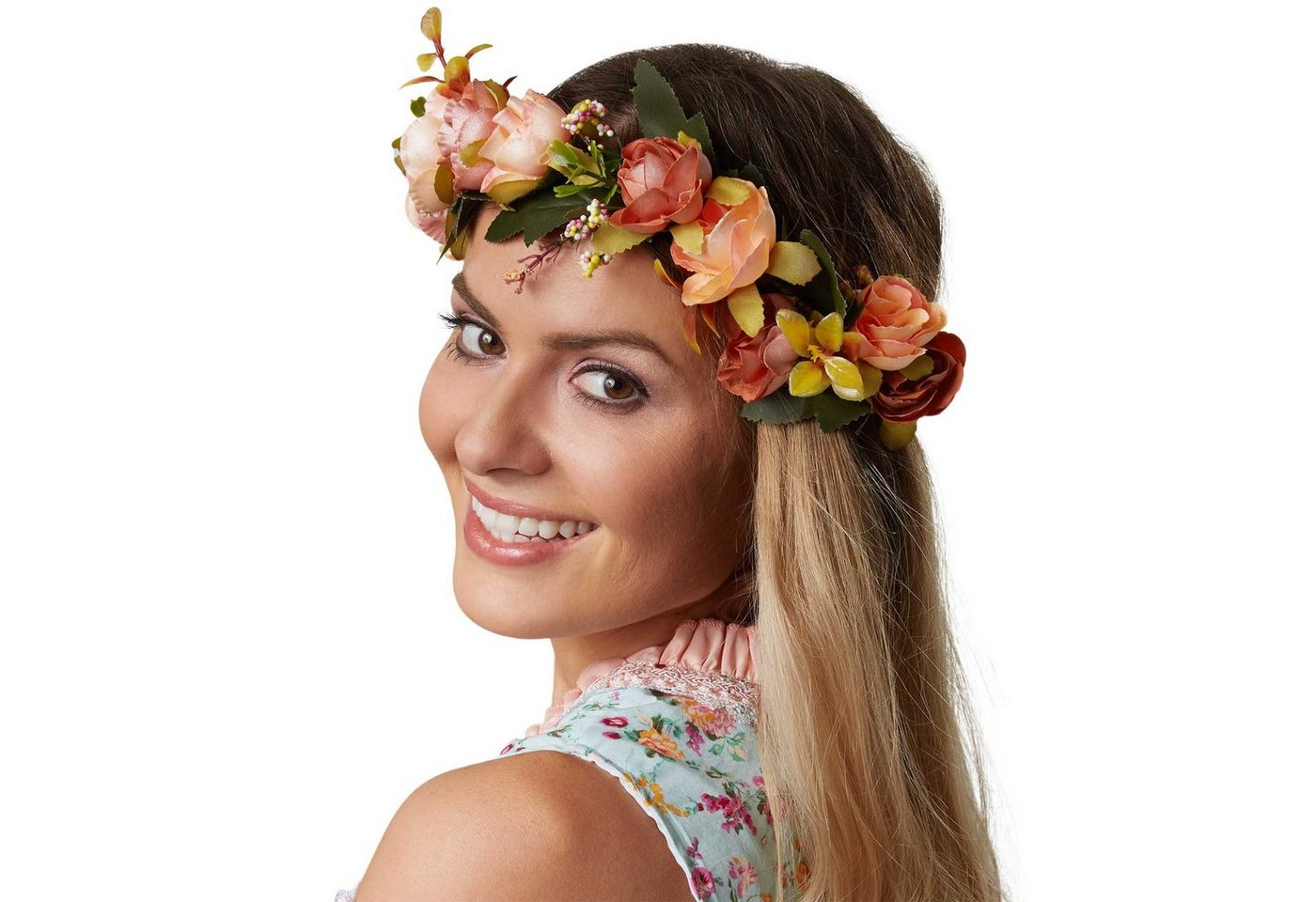 tectake® Blumenkranz Herbstwiese Bild 4