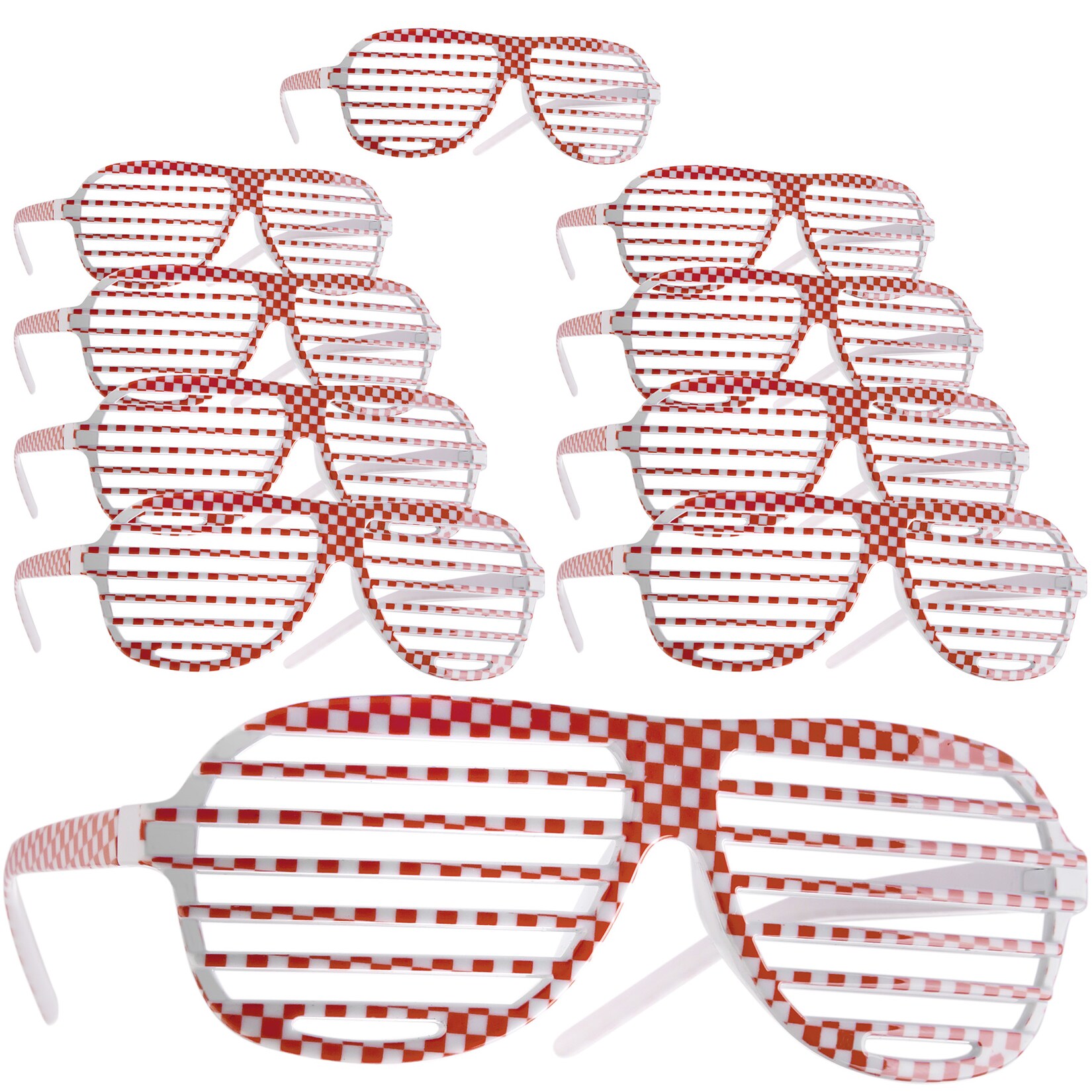tectake® Party-Gitterbrille