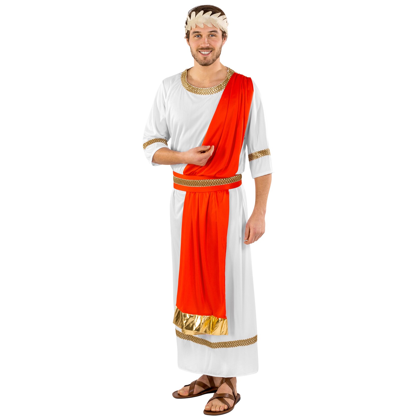 tectake® Herrenkostüm Gaius Julius Caesar