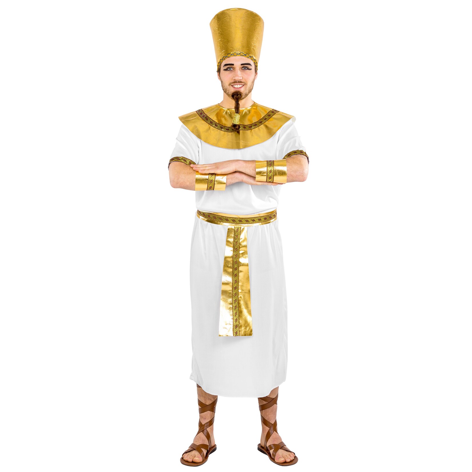 tectake® Herrenkostüm König Pharao