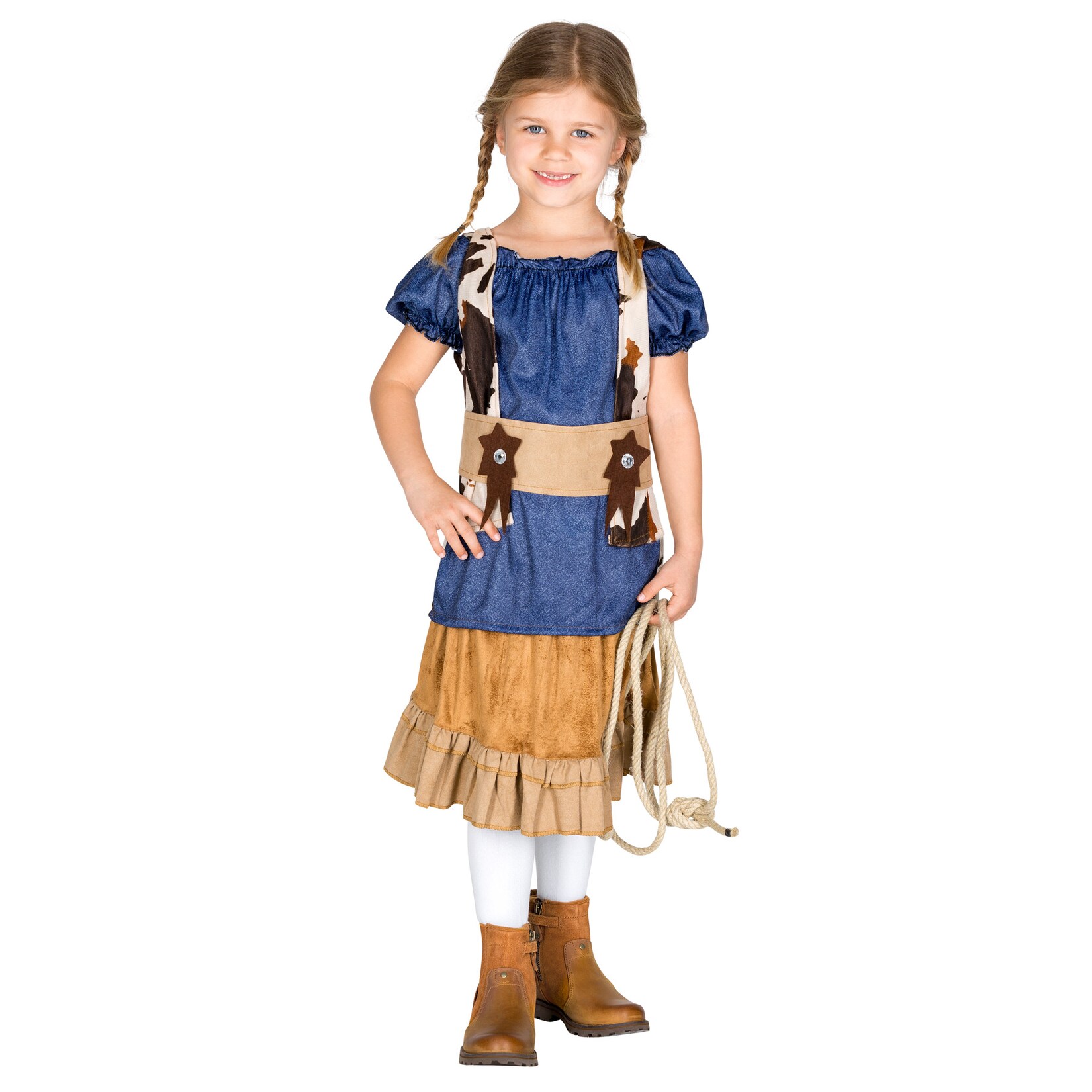 tectake® Mädchenkostüm Cowgirl Wynonna