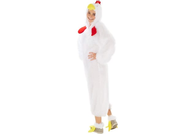 tectake® Kostüm Huhn