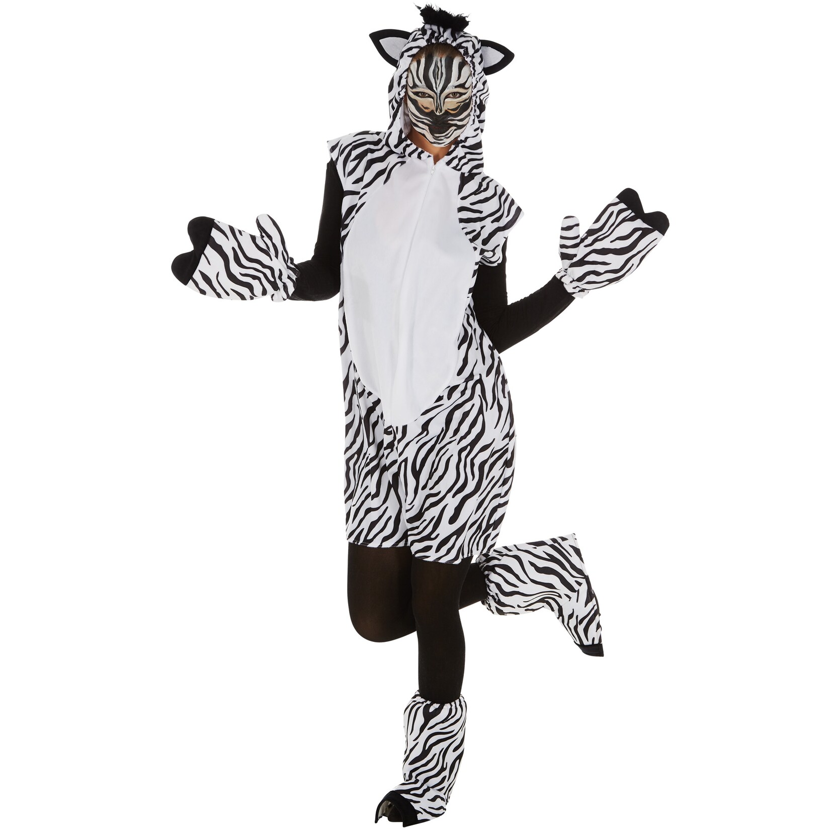 tectake® Kostüm Zebra