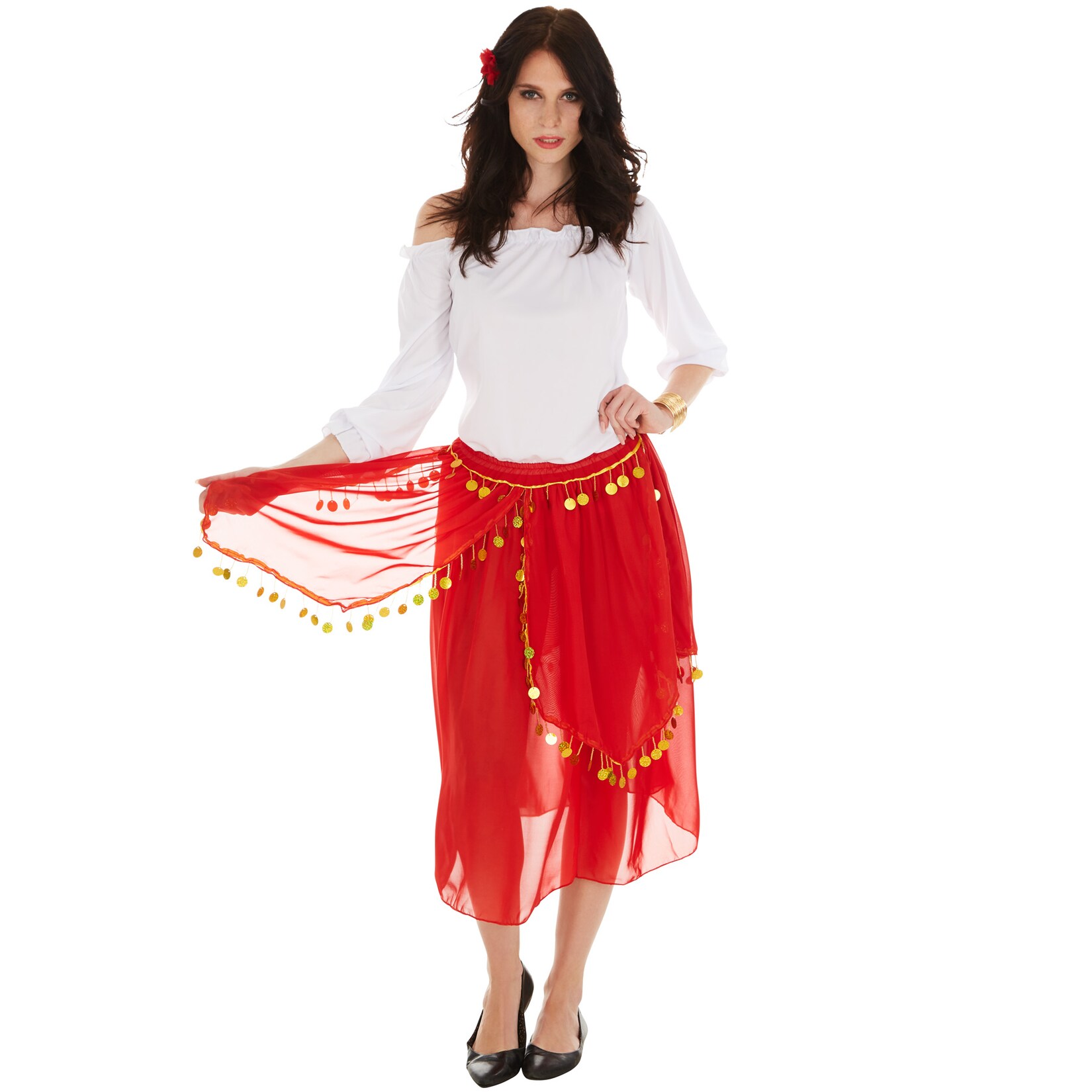 tectake® Frauenkostüm Gypsy