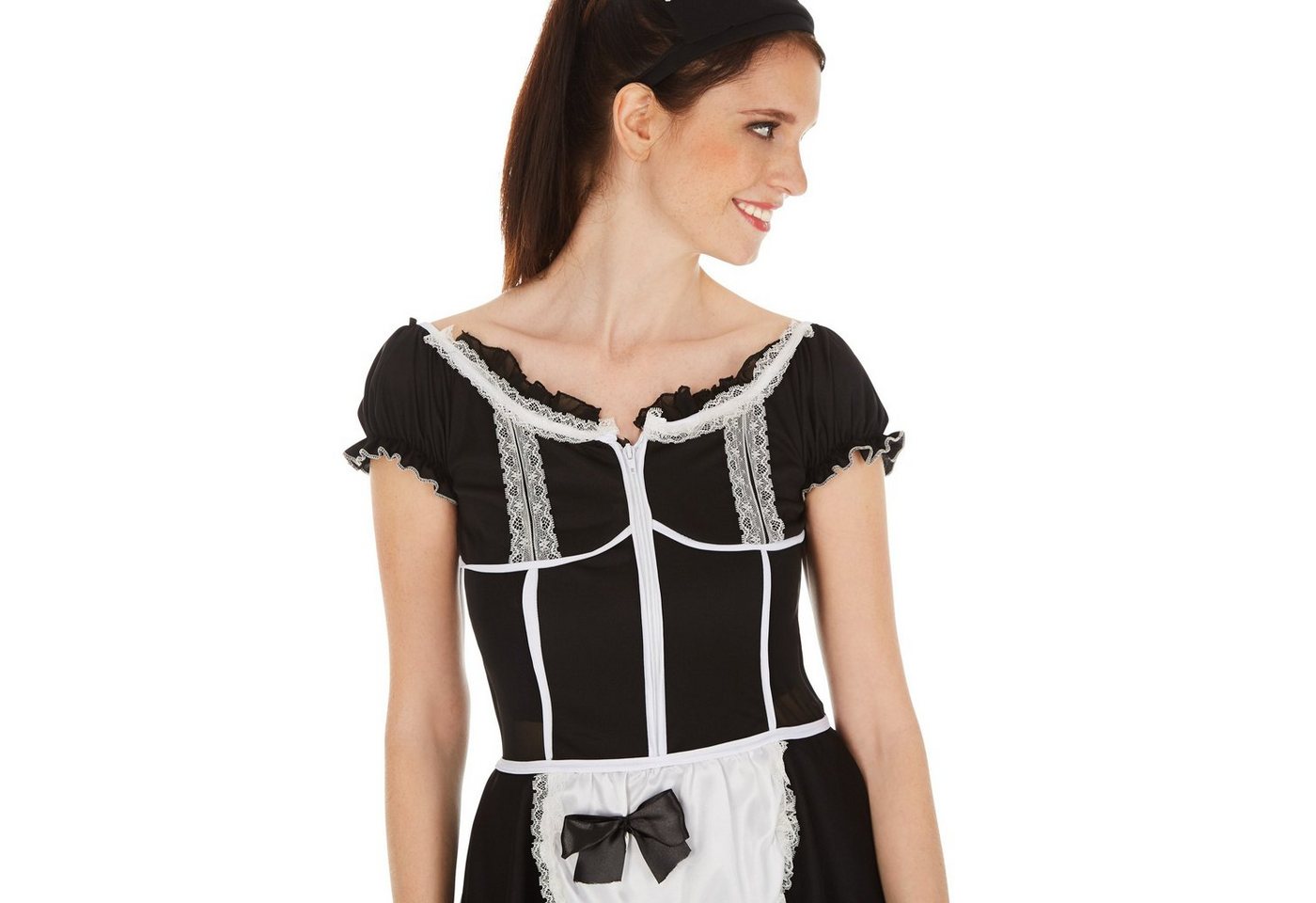 tectake® Frauenkostüm sexy Zimmermädchen Bild 5