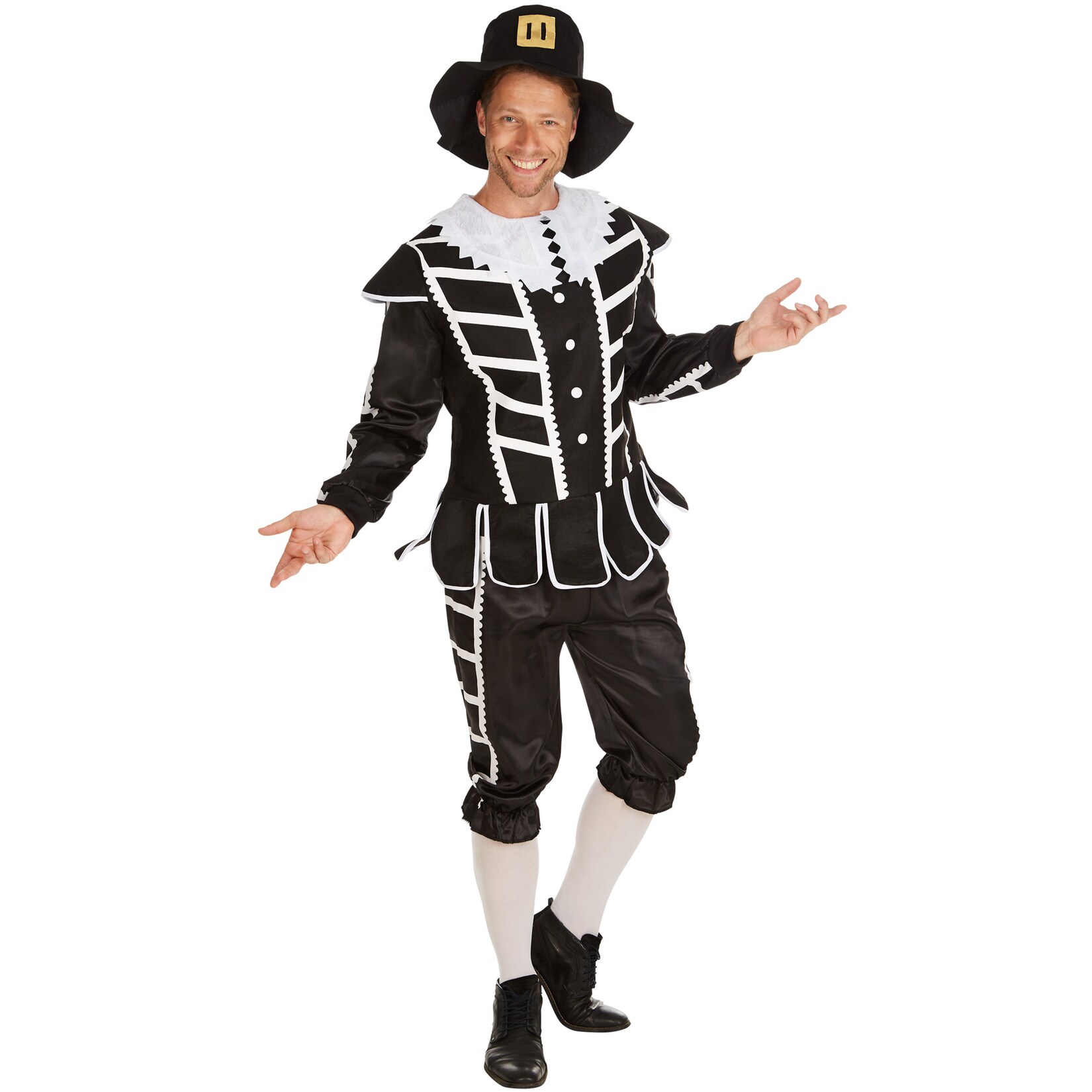 tectake® Herrenkostüm Musketier