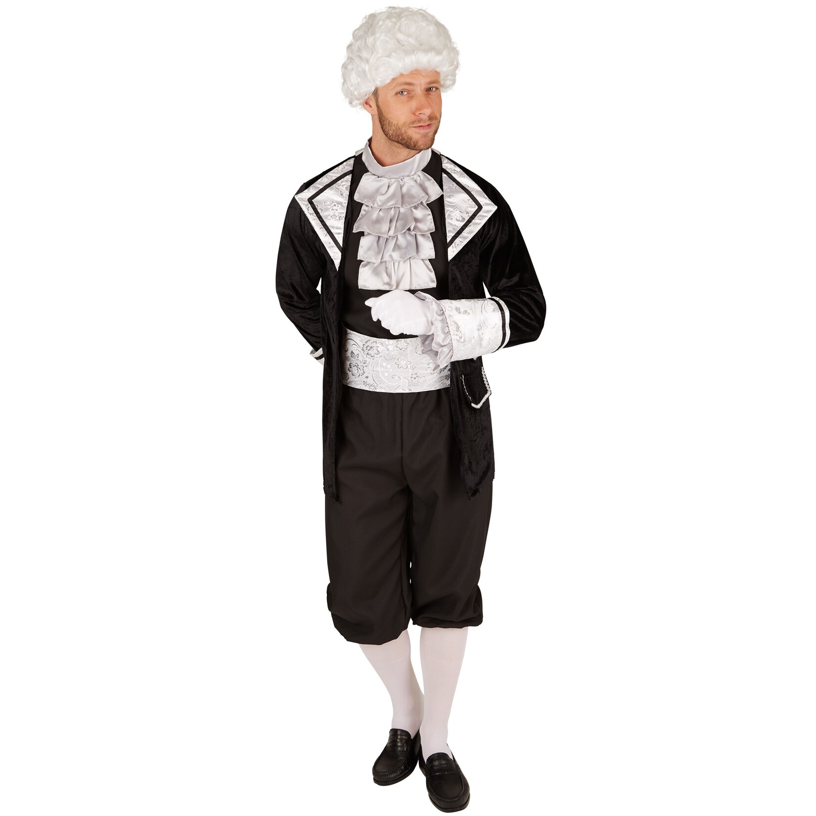 tectake® Herrenkostüm Barock Graf