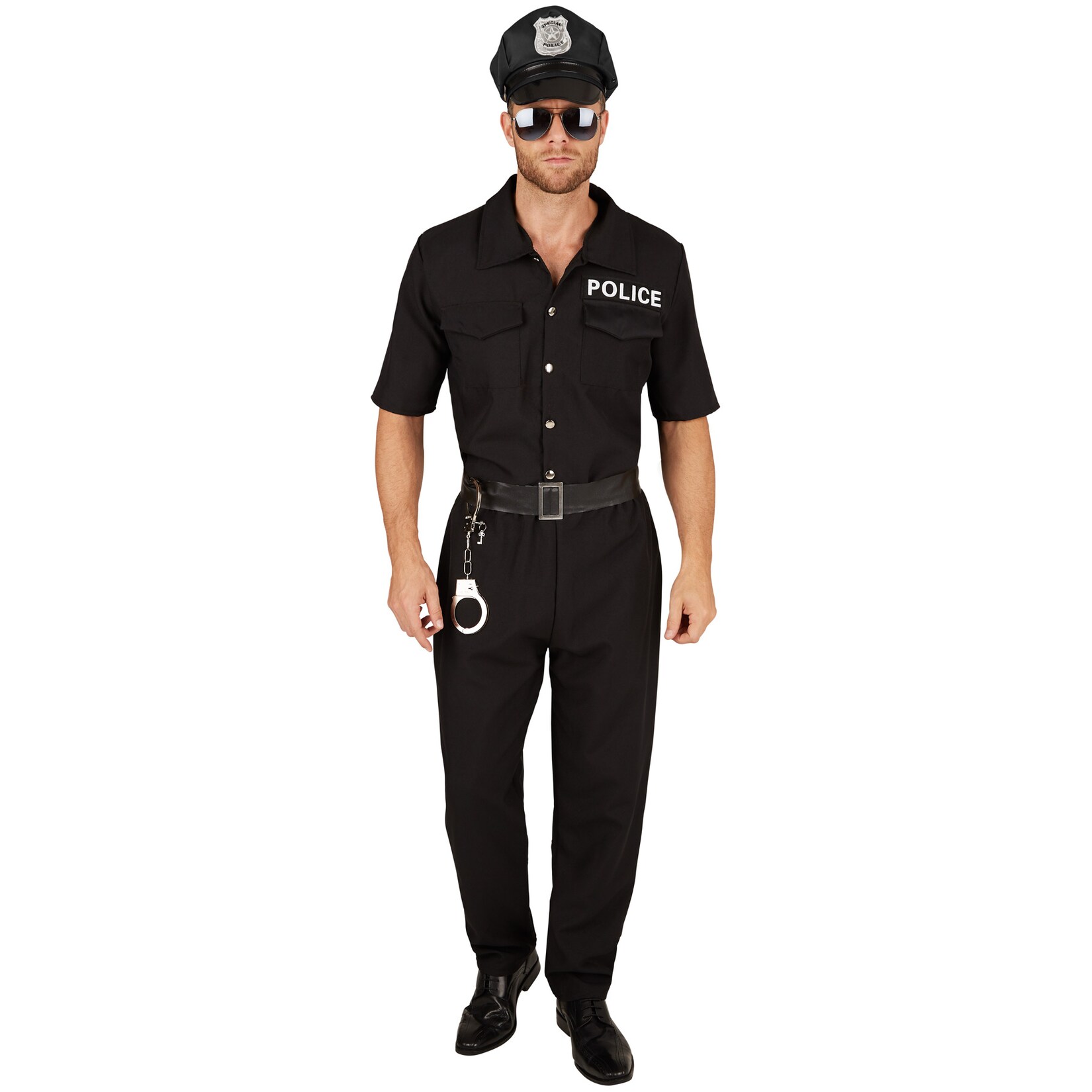 tectake® Herrenkostüm Polizist