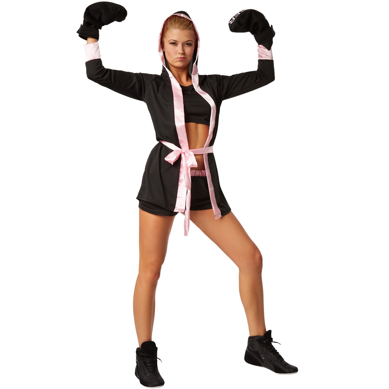 tectake® Frauenkostüm Boxerin