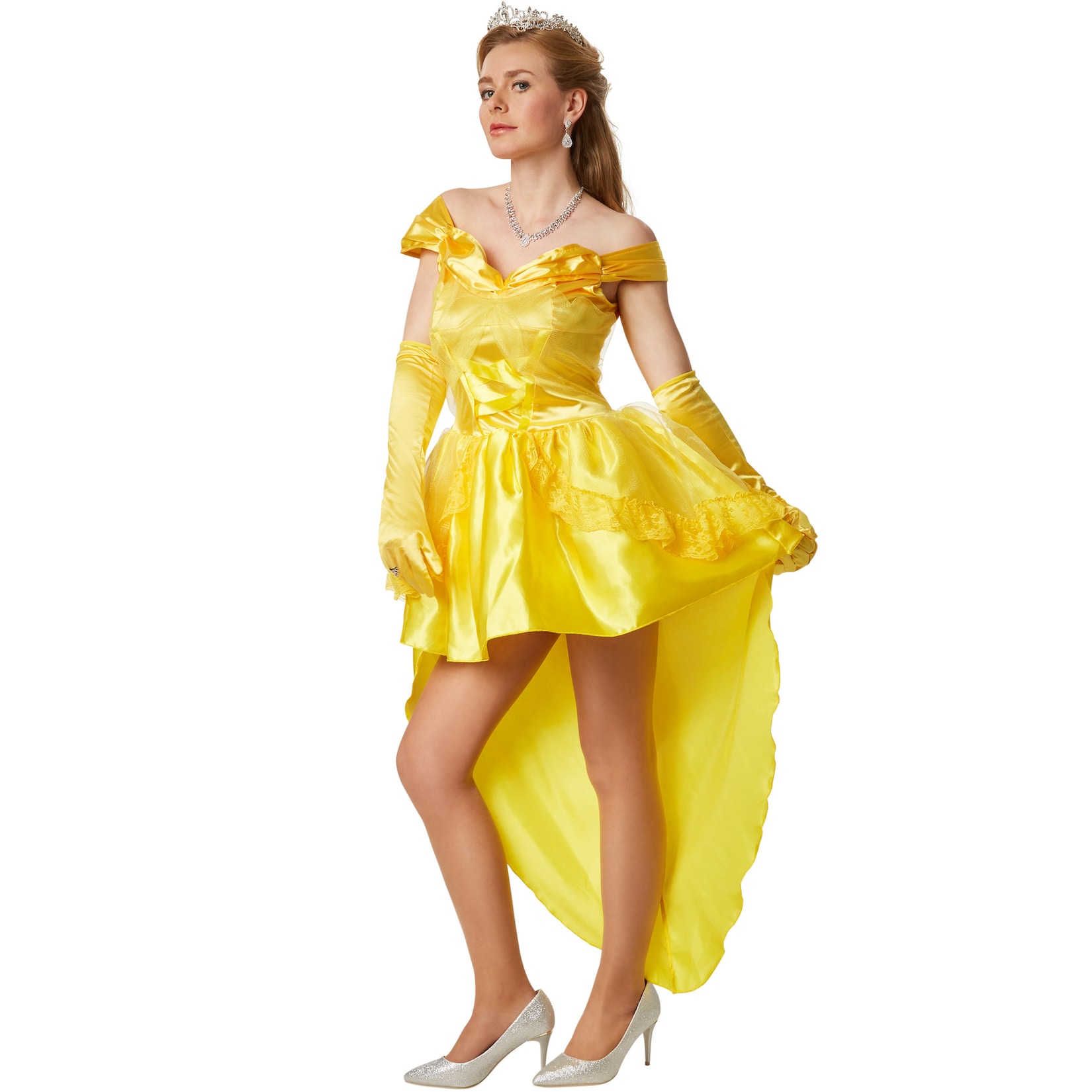 tectake® Frauenkostüm Sexy Prinzessin Belle