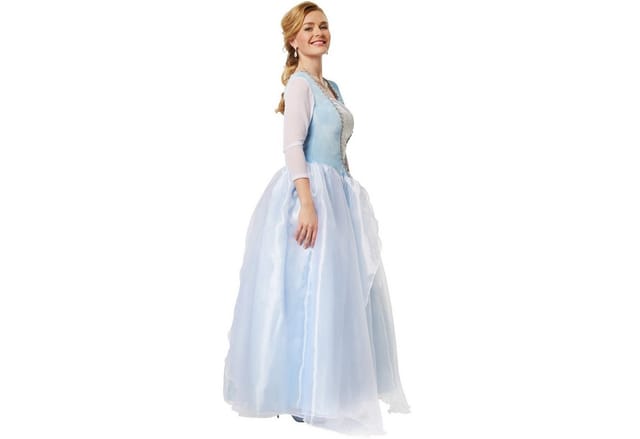 tectake® Frauenkostüm Edles Prinzessinnenkleid Cinderella