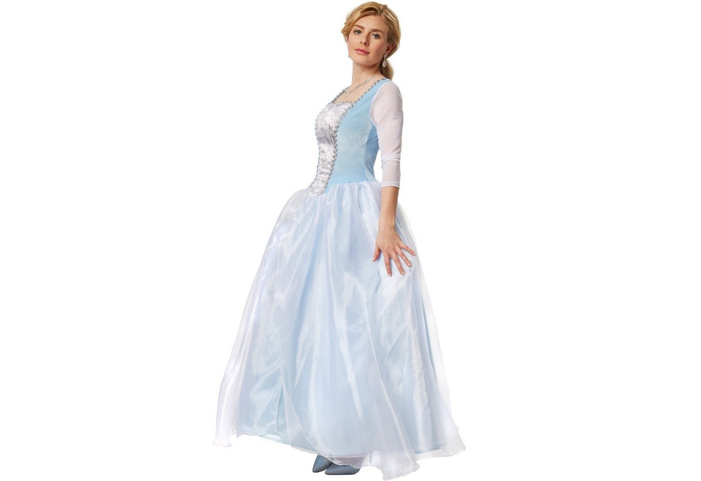 tectake® Frauenkostüm Edles Prinzessinnenkleid Cinderella Bild 2
