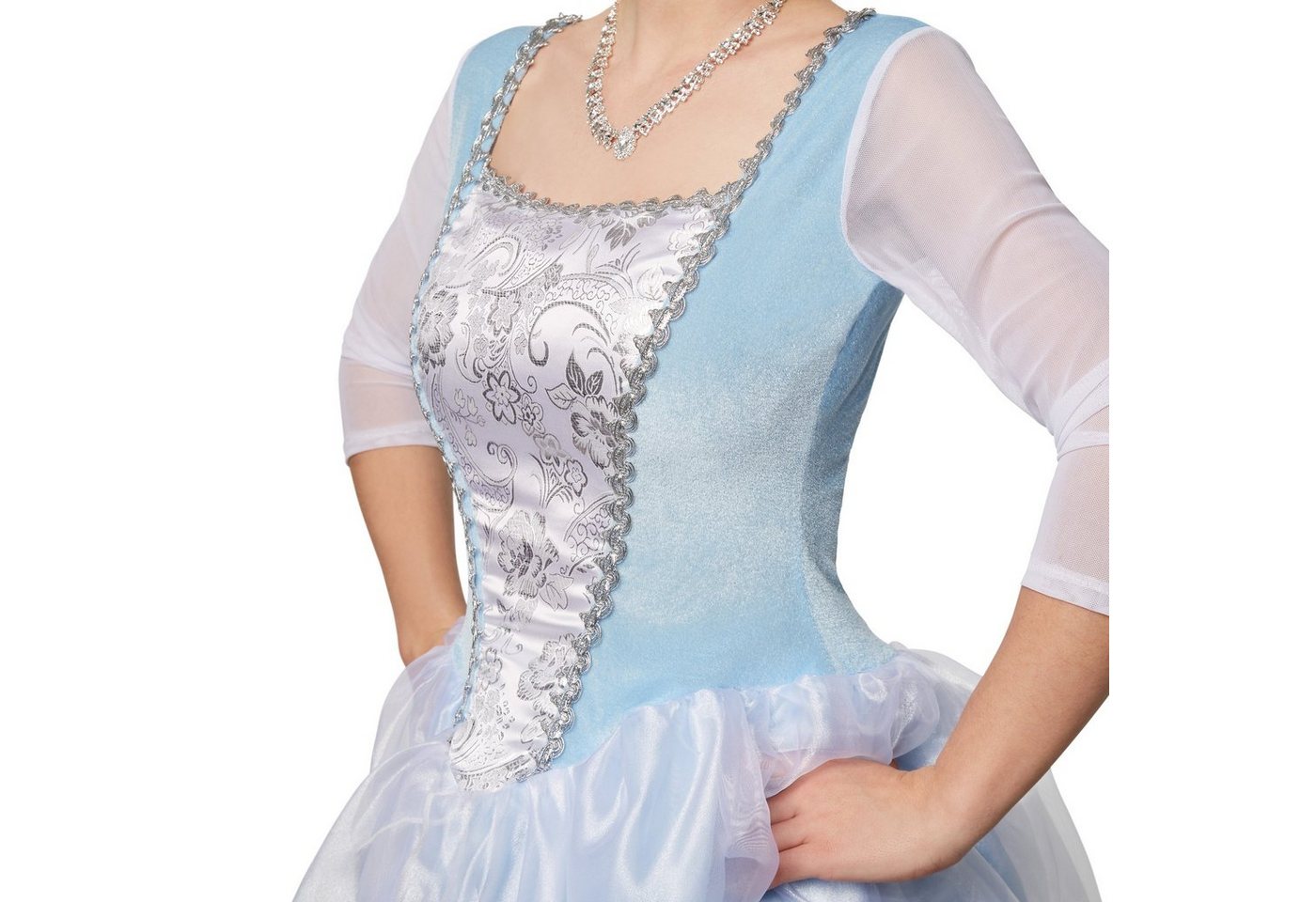 tectake® Frauenkostüm Edles Prinzessinnenkleid Cinderella Bild 3
