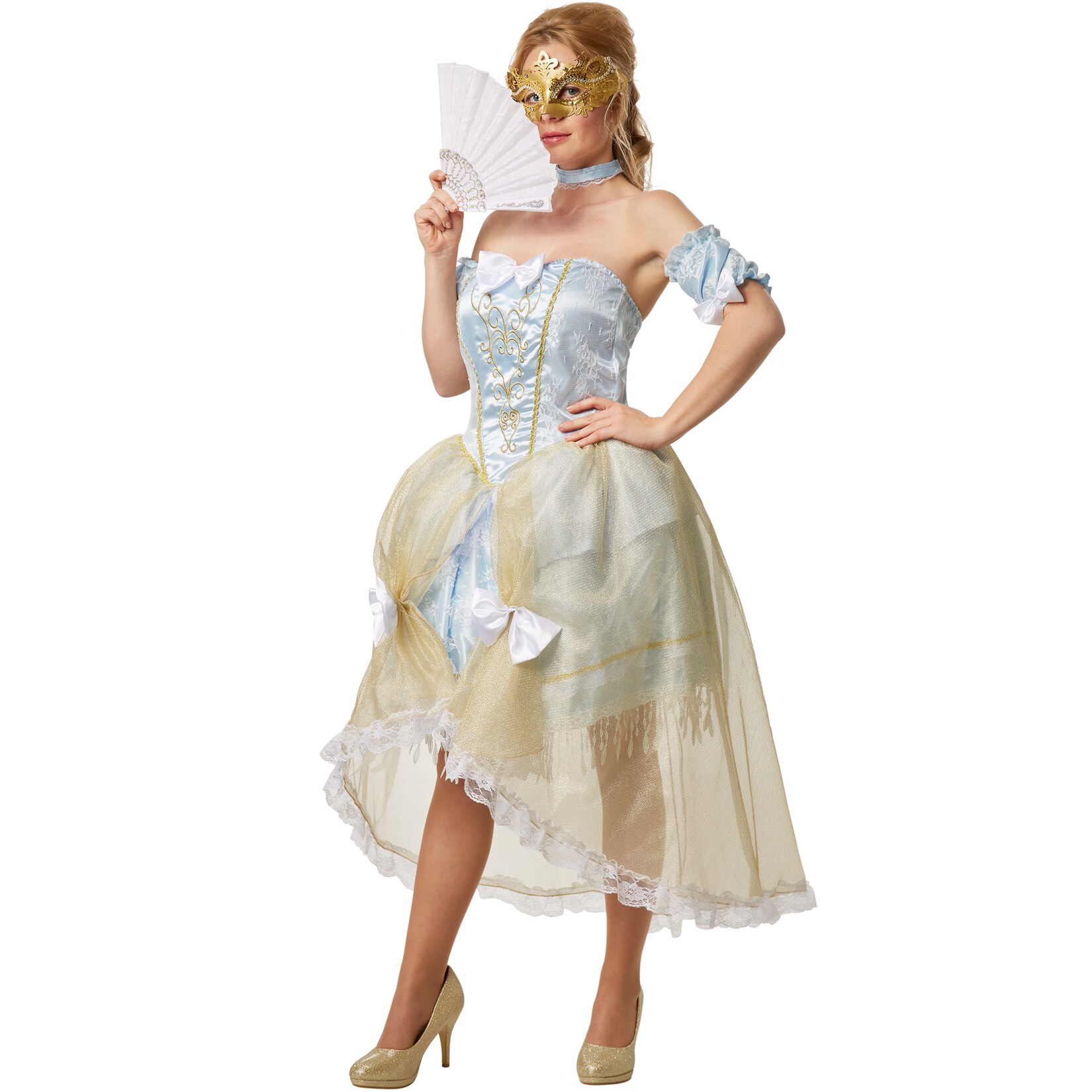 tectake® Frauenkostüm im Sexy Barockstyle