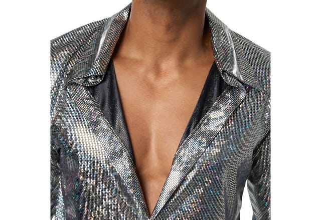 tectake® Herrenkostüm Disco Boy